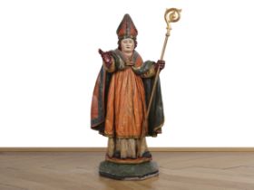 Holy Bishop, South German, 18th century