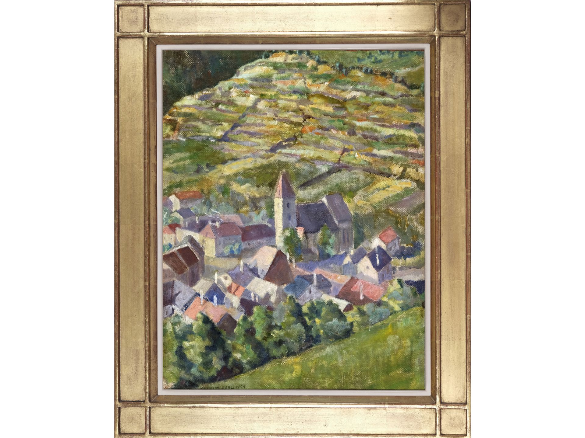 Anton Hans Karlinsky, Wien 1872 - 1945 Rossatz, Wachau - Bild 2 aus 4