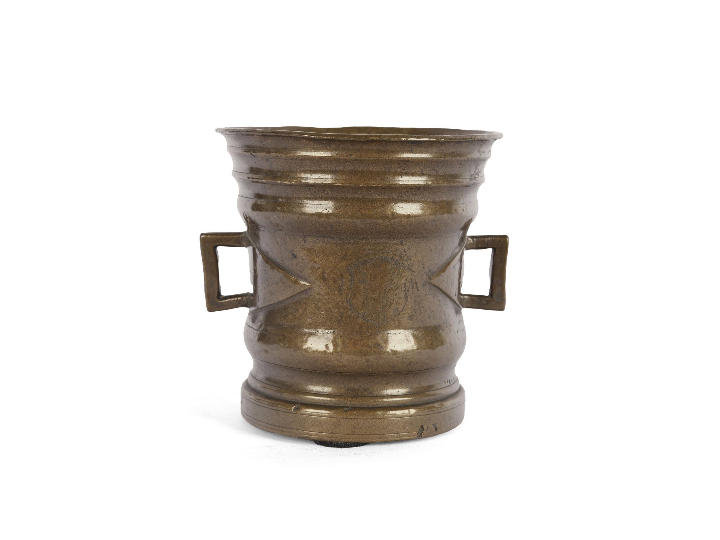 Mortar with handles, 16th century (dated 1572) - Image 2 of 3