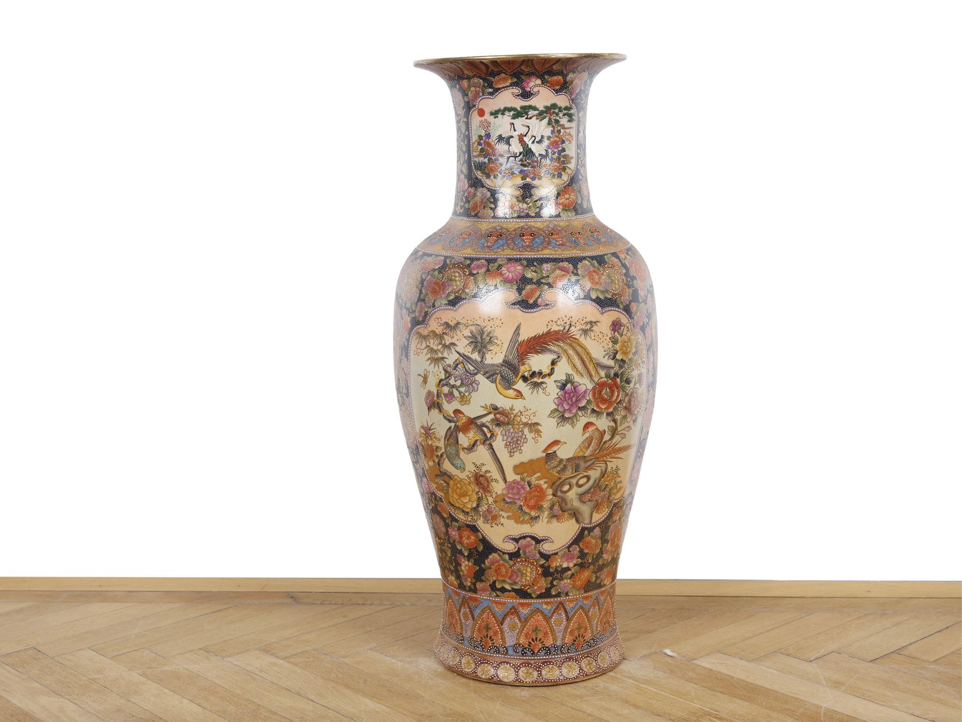 Satsuma-Vase, Japan - Bild 2 aus 6