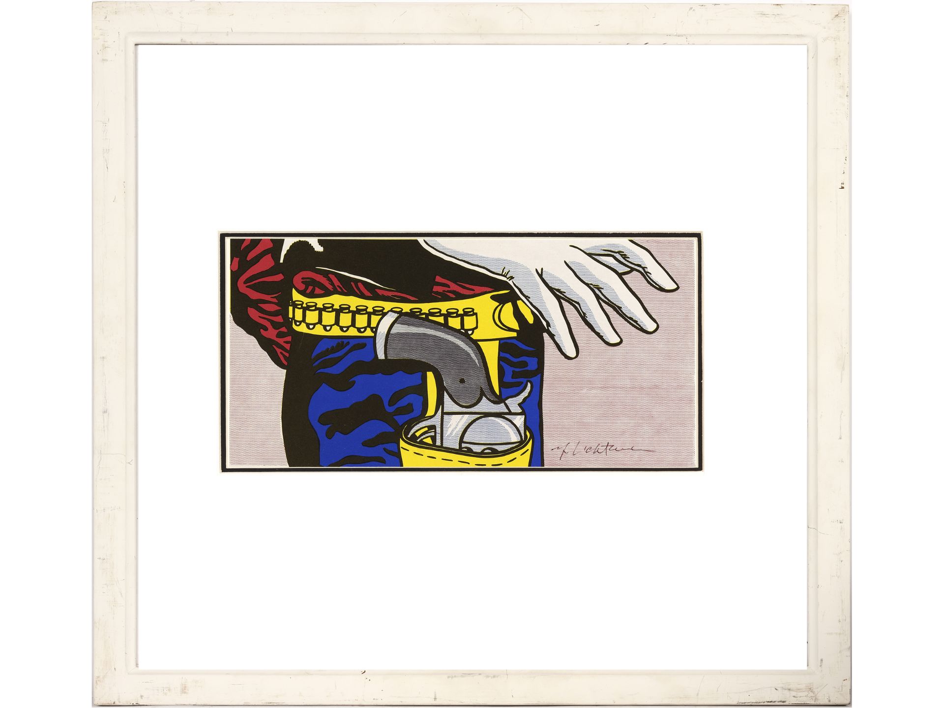 Roy Lichtenstein, Manhattan 1923 - 1997 Manhattan, attributed, Fastest Gun - Image 2 of 4