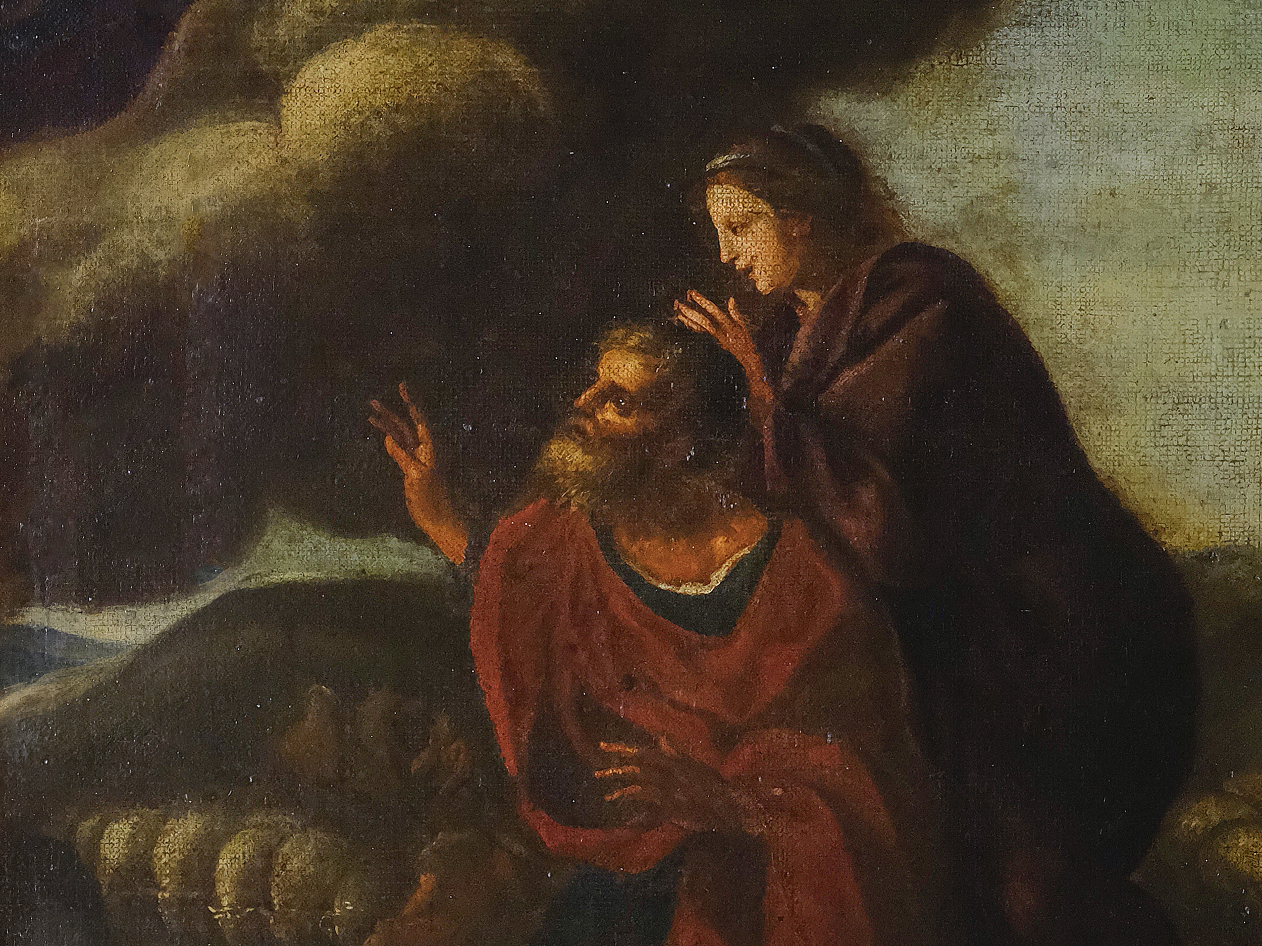 Noah's Offering after the Flood, 17th century - Image 4 of 6
