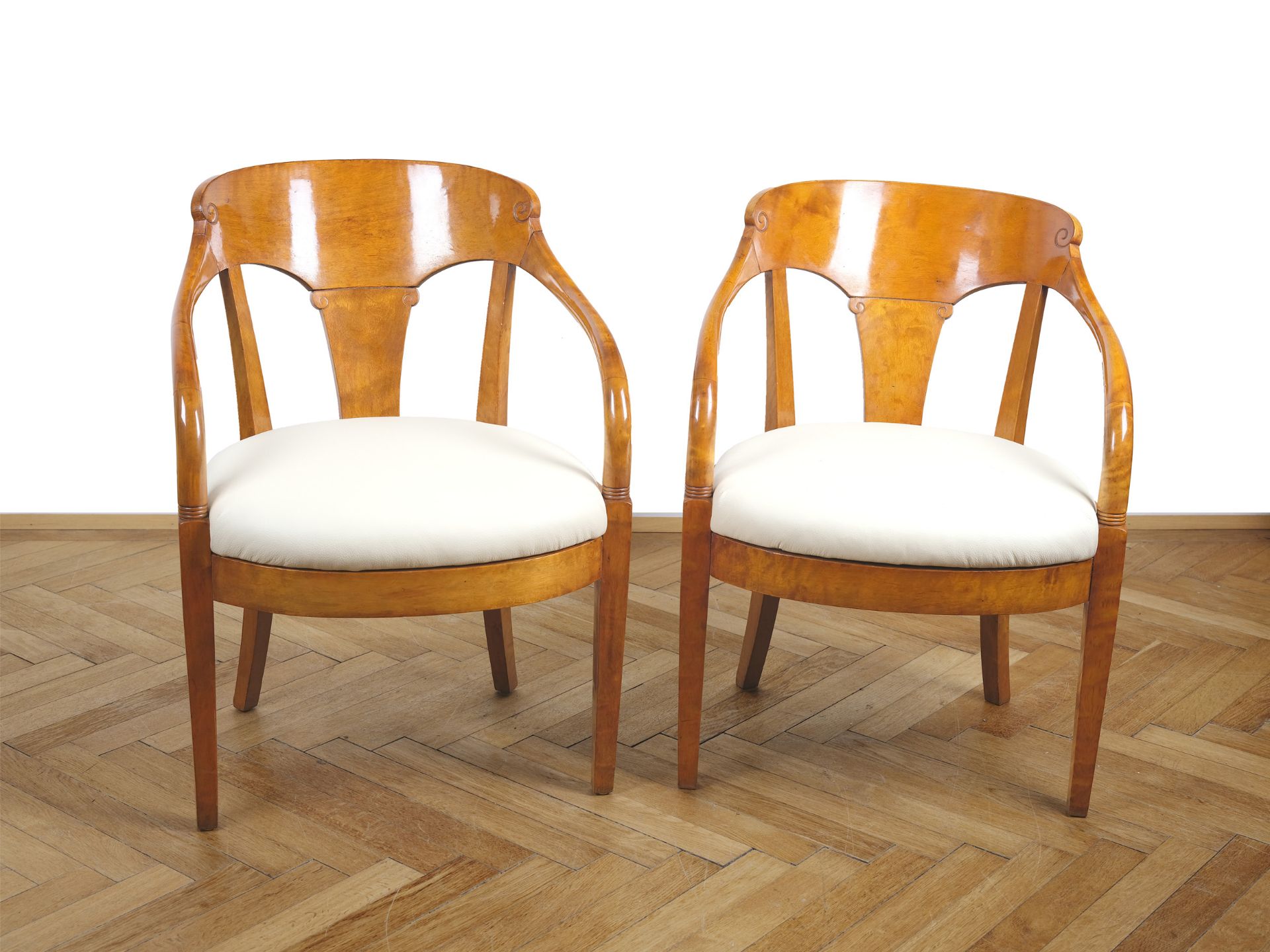 Bruno Paul, Seifhennersdorf 1874 - 1968 Berlin, pair of armchairs - Image 5 of 5