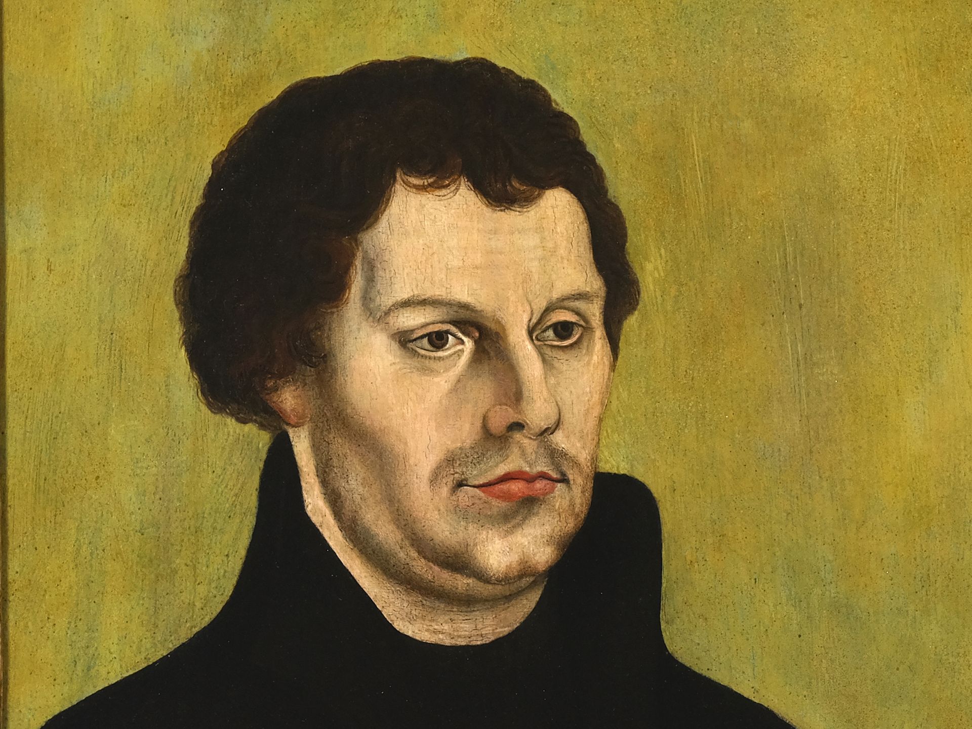 Lucas Cranach der Ältere, Kronach 1472 - 1553 Weimar, Umkreis, Portraits von Martin Luther und Katha - Bild 3 aus 5