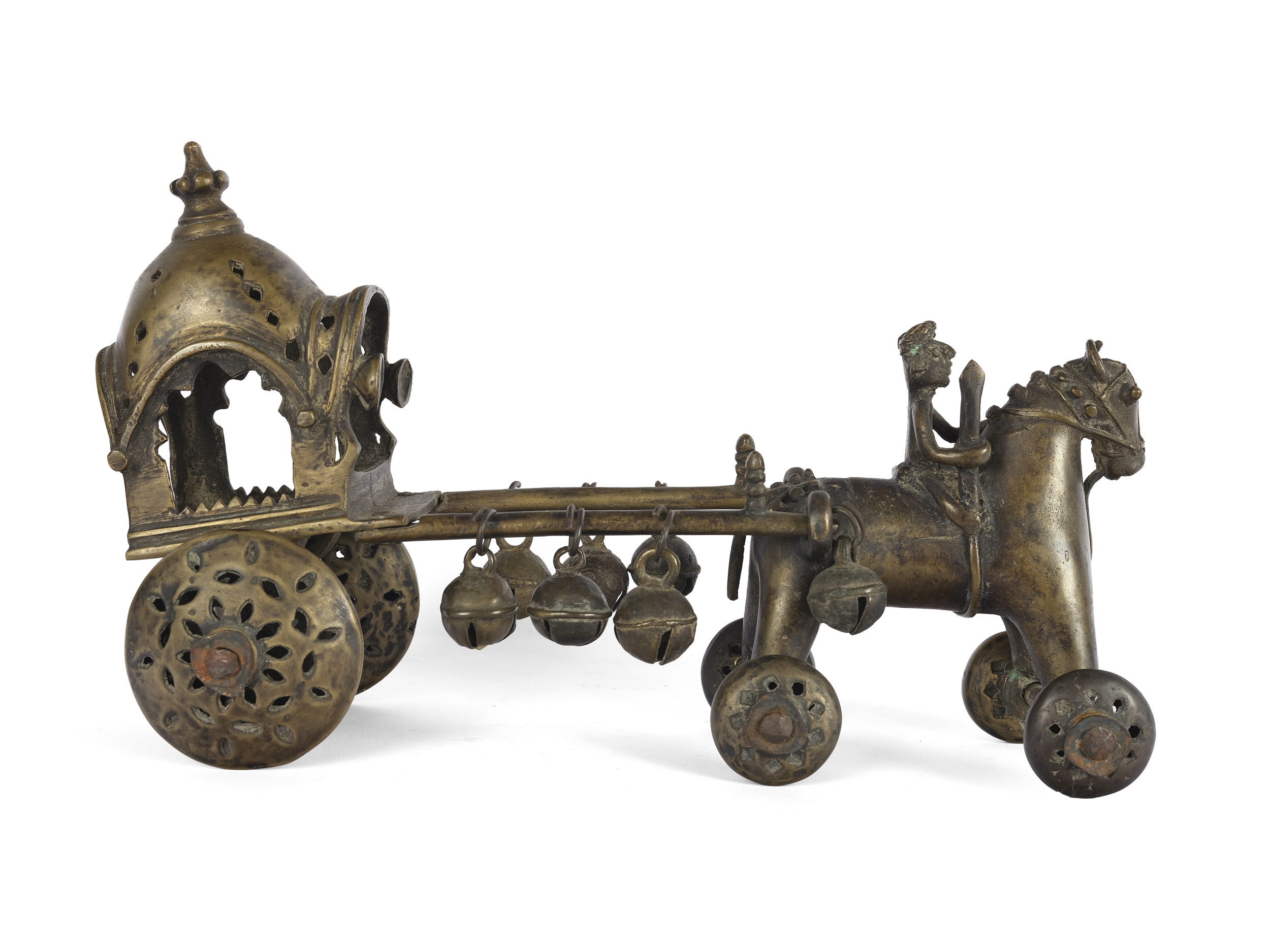 Miniature carriage, India - Image 3 of 5