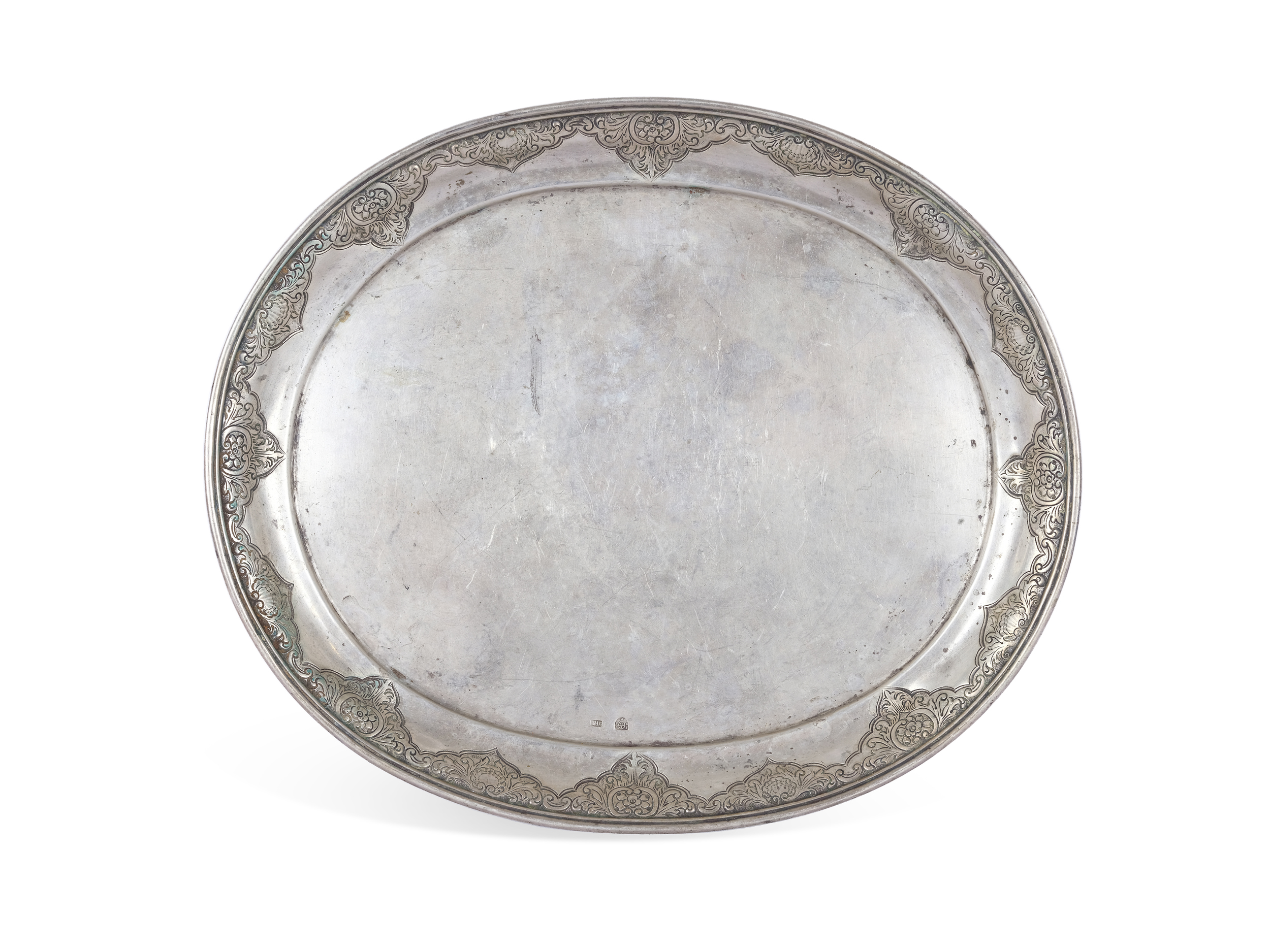 Oval tray, Alt Wien