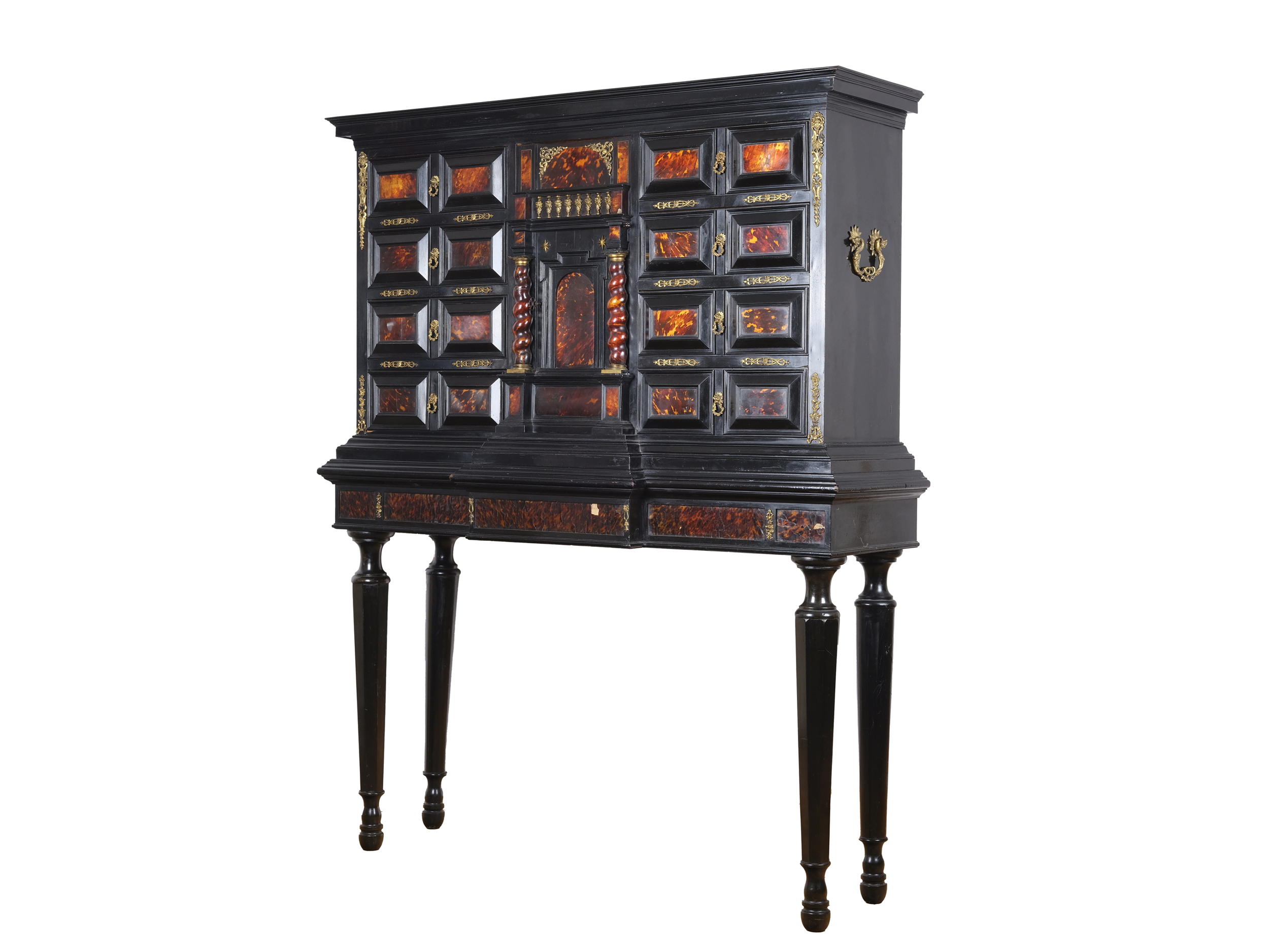 Top cabinet, German or Flemish, in the style of the 17th century