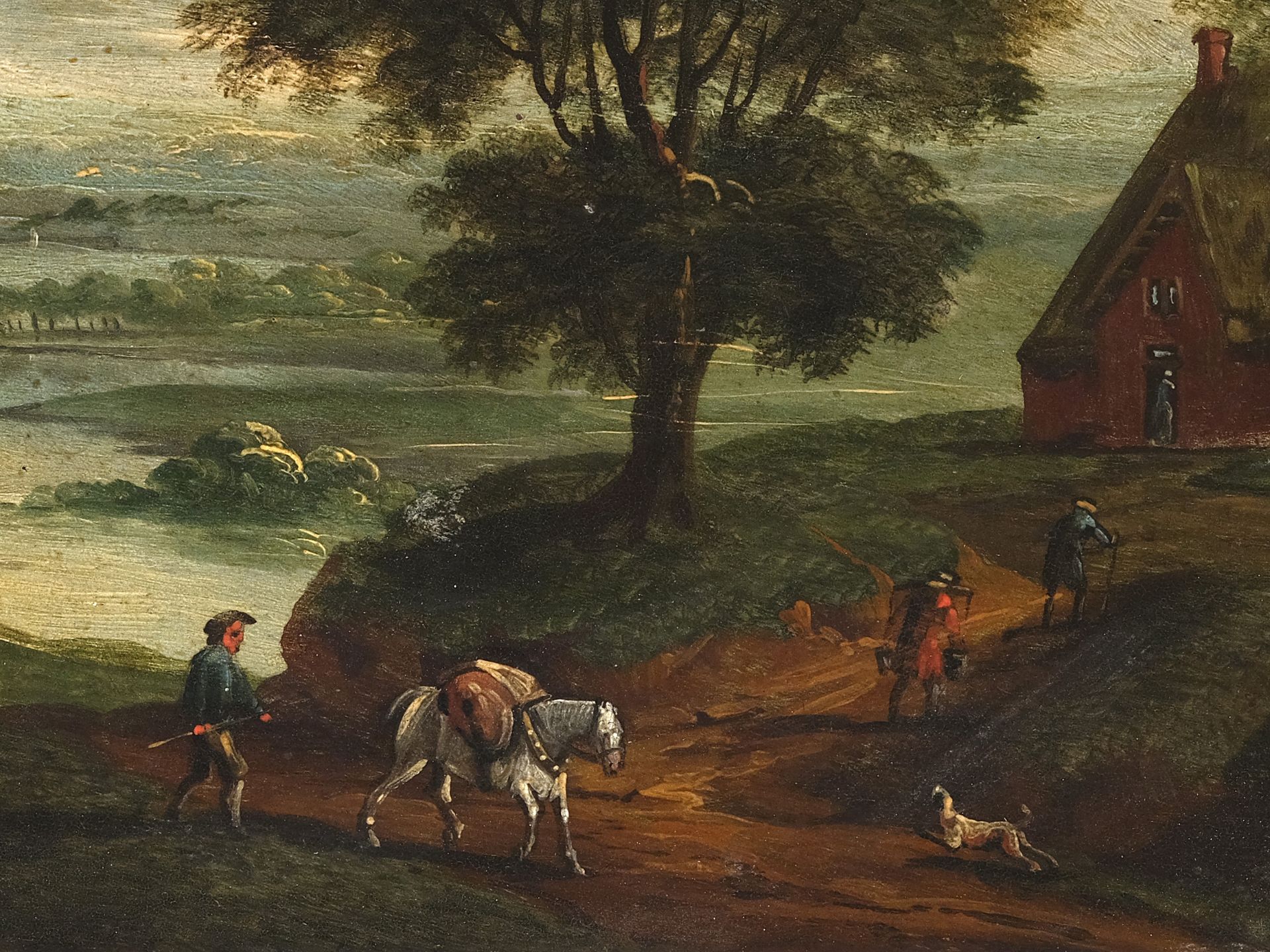 Jan Brueghel der Ältere, Brüssel 1568 - 1625 Antwerpen, Nachfolge, Landschaft - Bild 3 aus 4