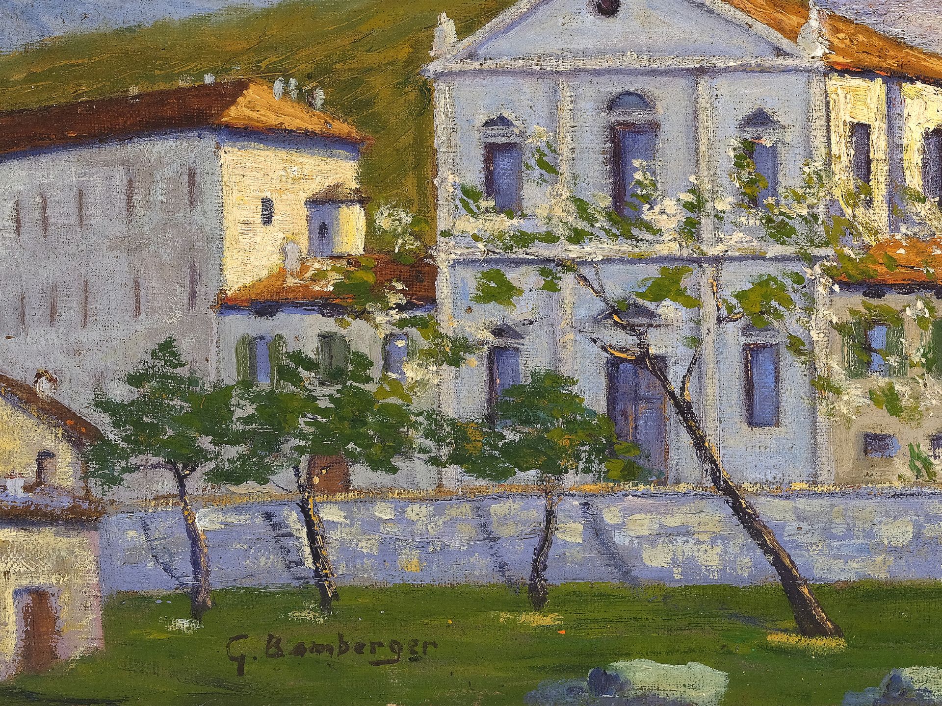 Gustav Bamberger, Würzburg 1861 - 1936 Grafenmühl, At Merano - Image 2 of 3