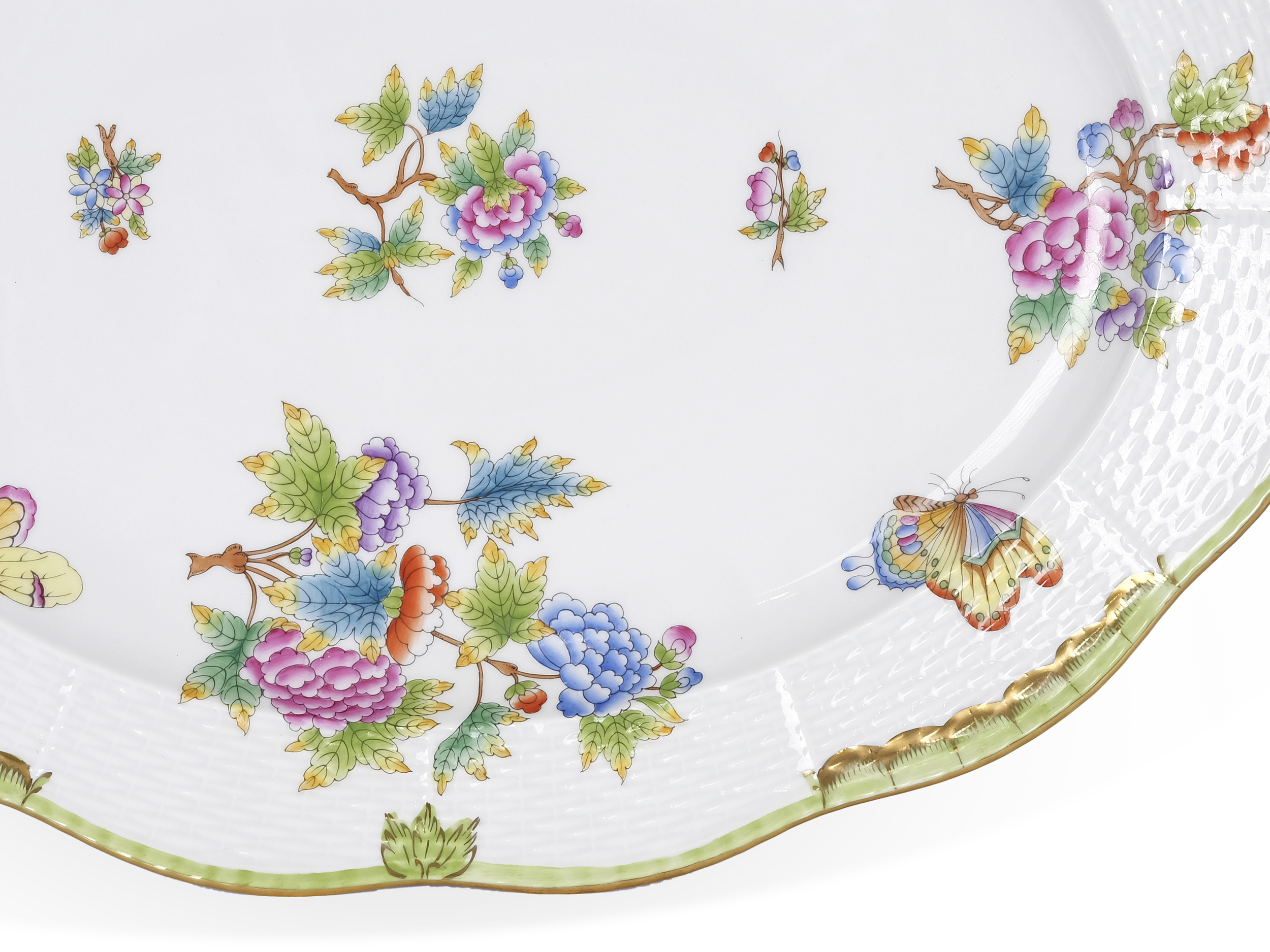 Dinner service for 6 persons, 25-piece, Herend, Victoria decor - Image 5 of 10