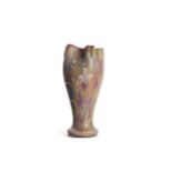 Vase with bellflower in relief, Art Nouveau, around 1900