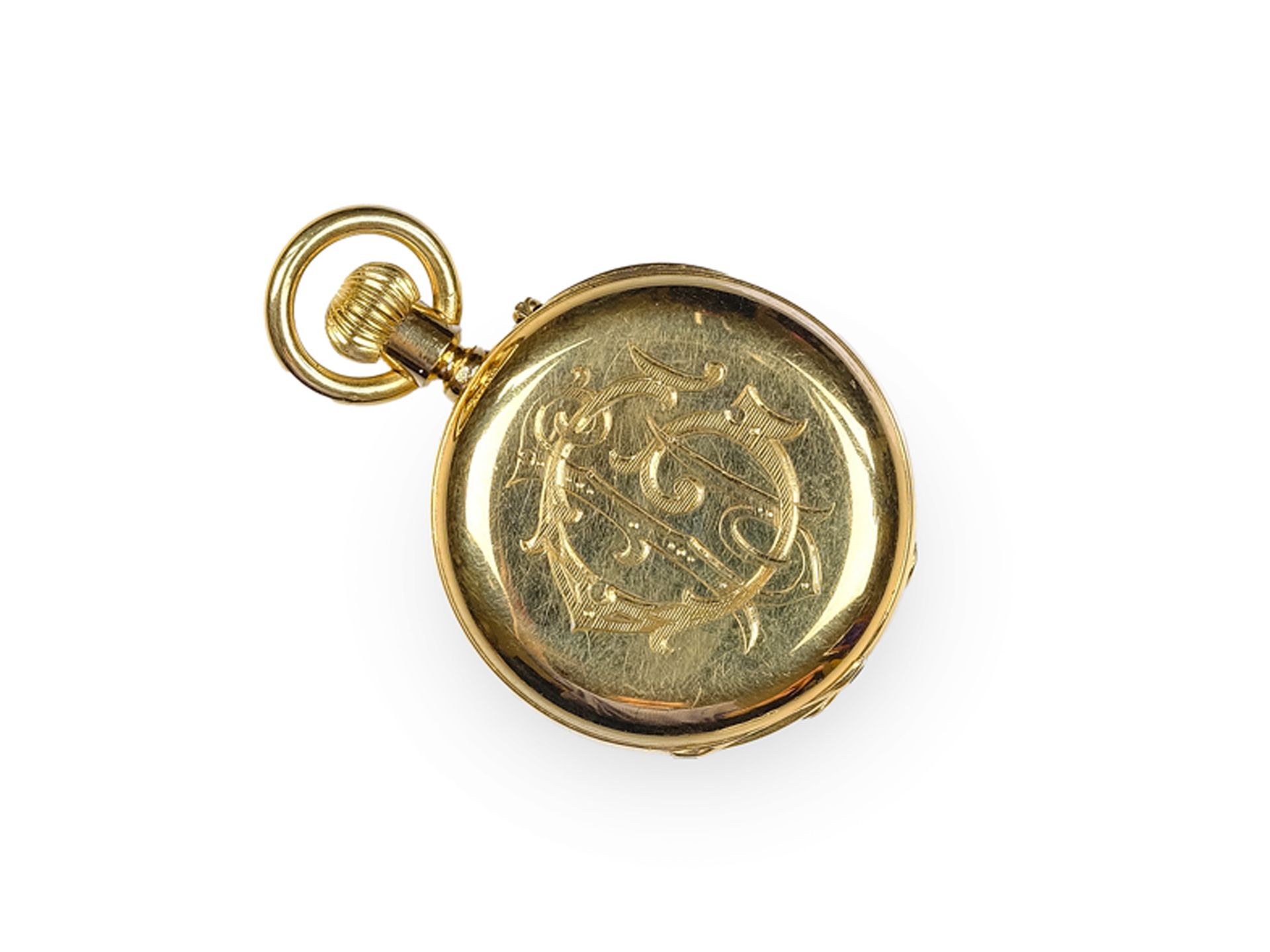 Small pocket watch, Carl Suchy & Söhne, Vienna/Prague - Image 4 of 5