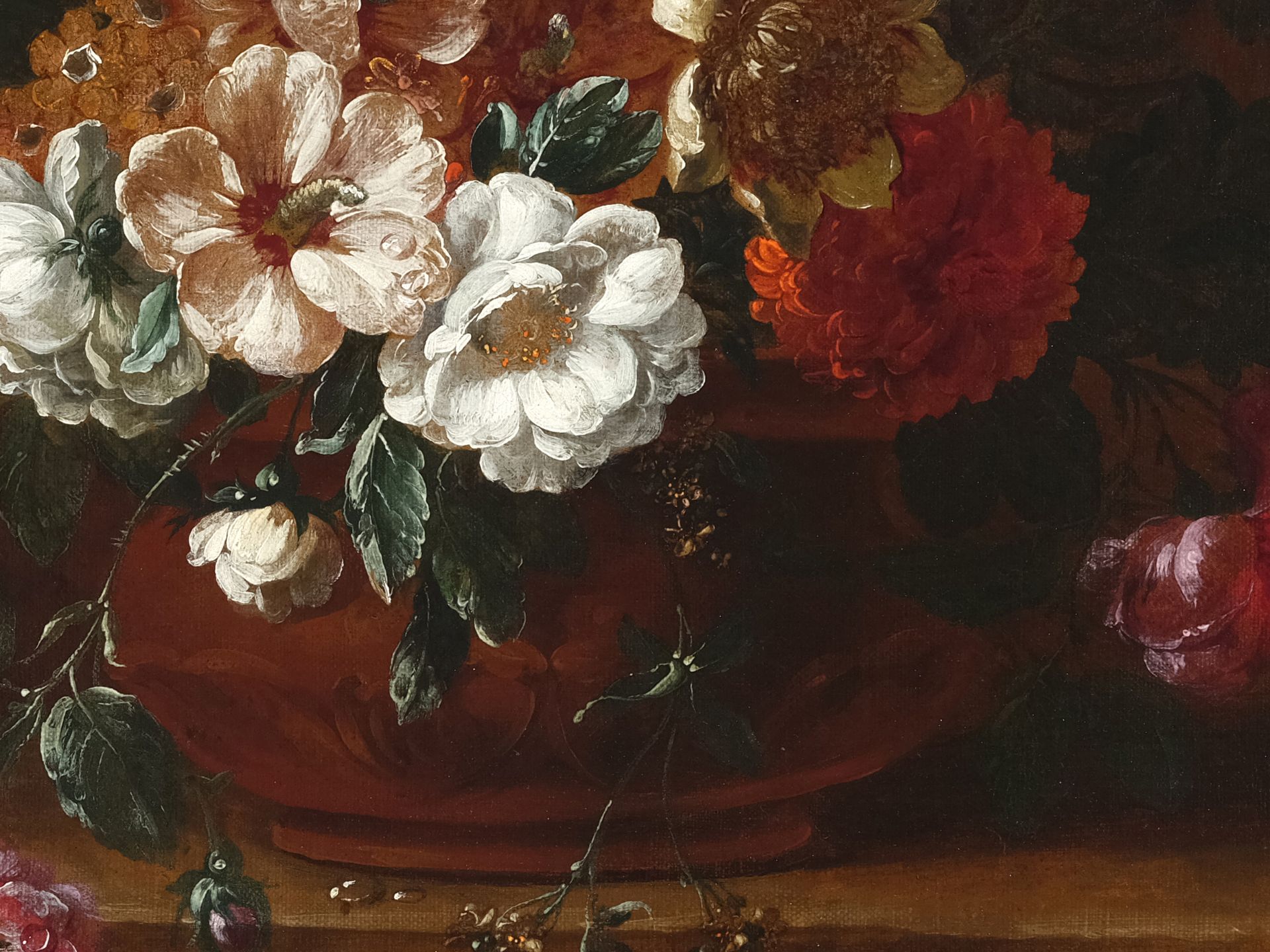 Peter Frans Casteels, Antwerp, active around 1675-79, Still life with flowers - Image 3 of 4