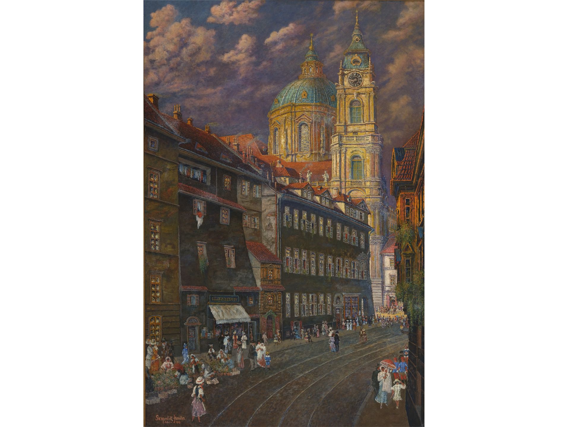 František Skopalík, Uhřičitz 1863 - 1936 Wien, Prager Altstadt