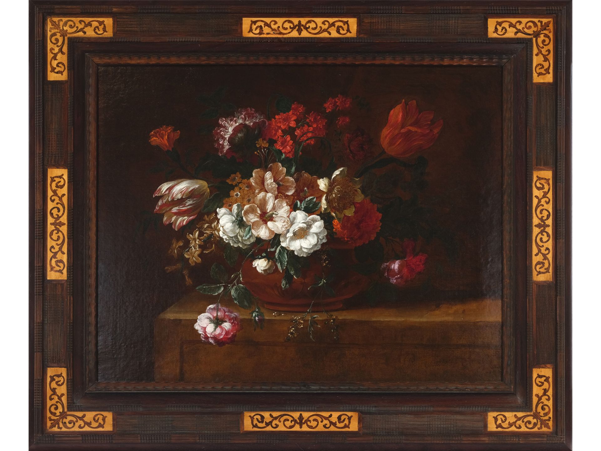 Peter Frans Casteels, Antwerp, active around 1675-79, Still life with flowers - Image 2 of 4
