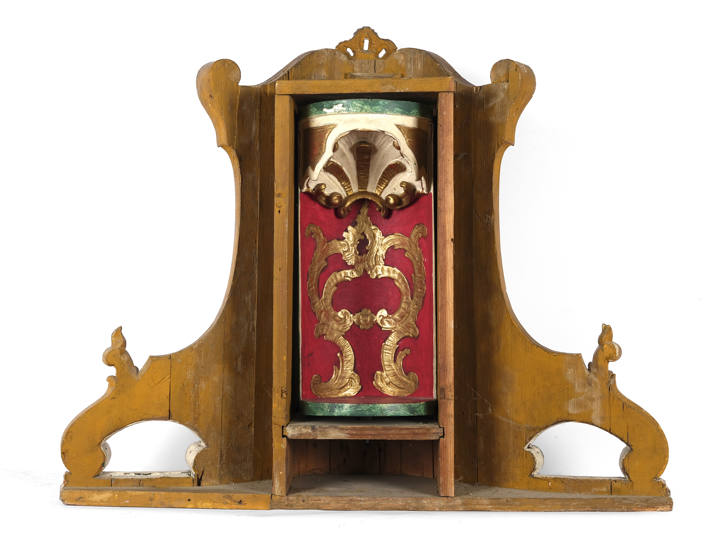 Small baroque reliquary, mid 18th century - Image 3 of 3