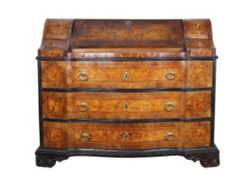 Writing chest, Italy, mid 18th century