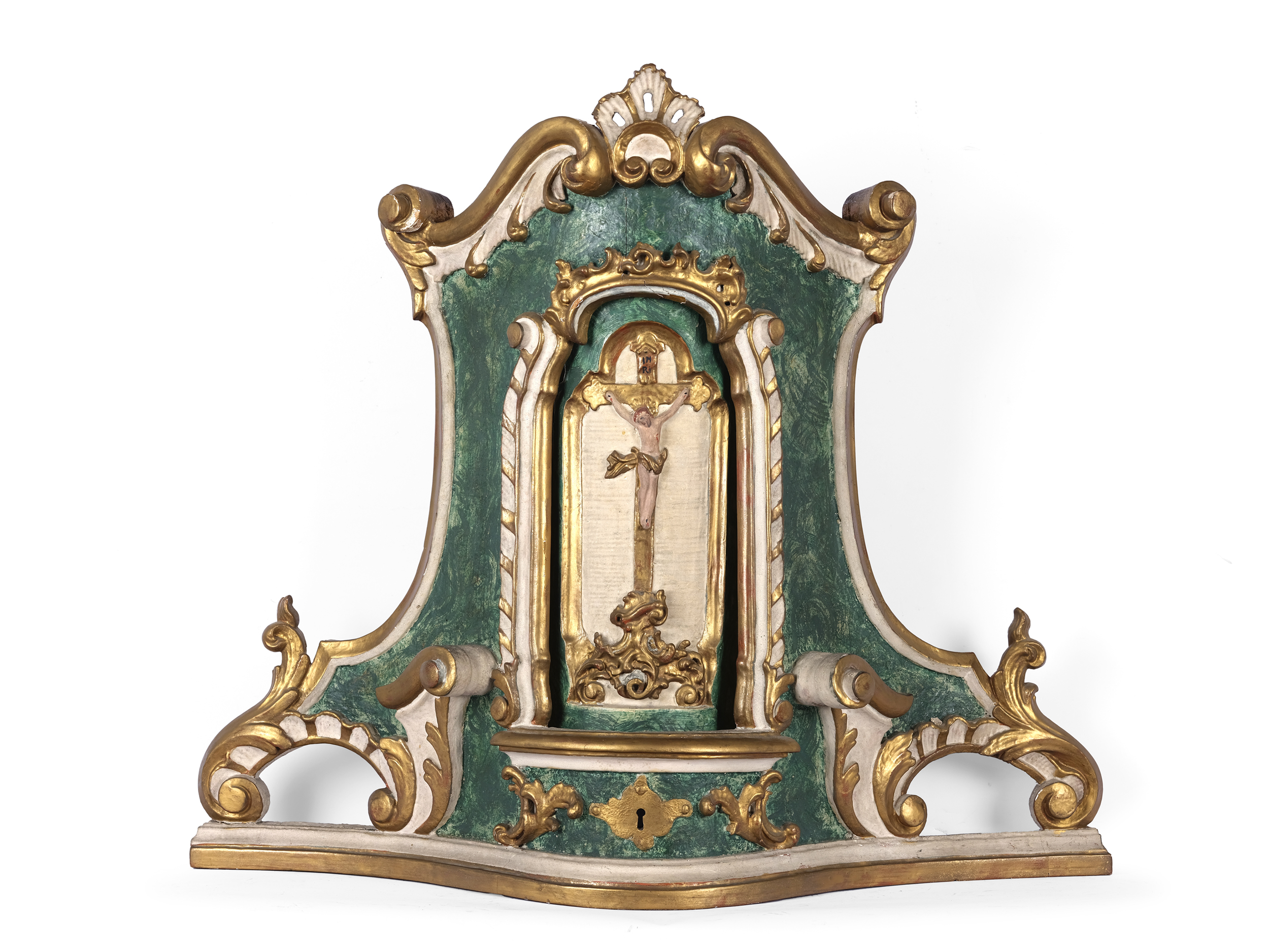 Small baroque reliquary, mid 18th century