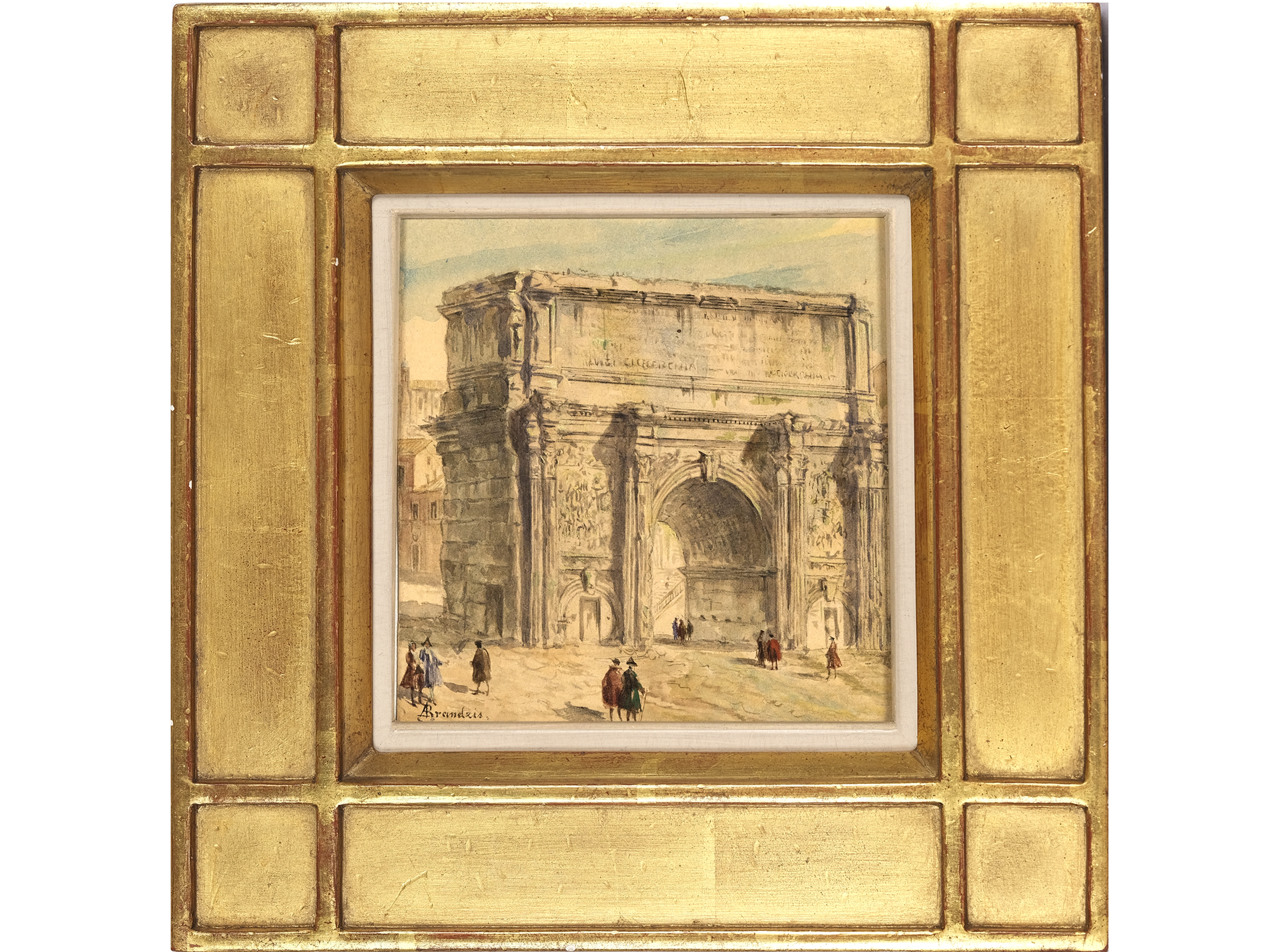 Antonietta Brandeis, Miskowitz 1848 - 1926 Florence, attributed, The Arch of Constantine in Rome - Image 2 of 4