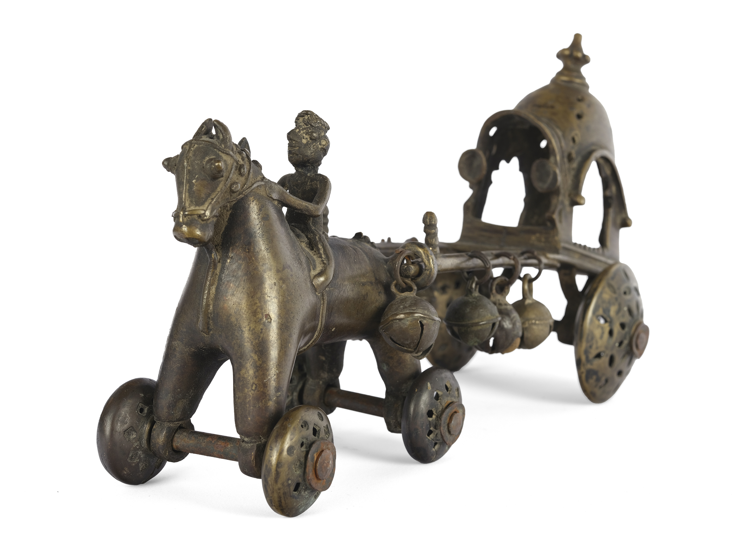 Miniature carriage, India - Image 4 of 5