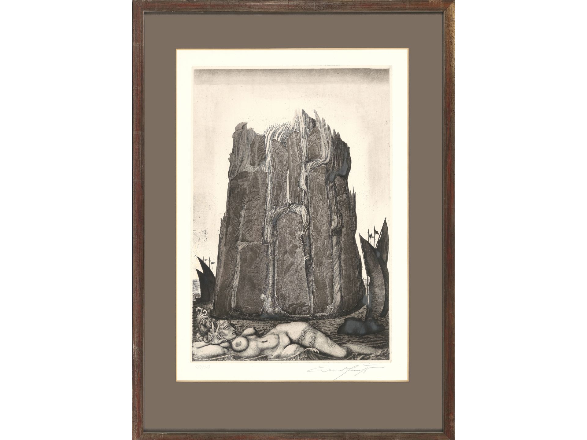 Ernst Fuchs, Wien 1930 - 2015 Wien, Der Turm von Babel II - Bild 2 aus 5