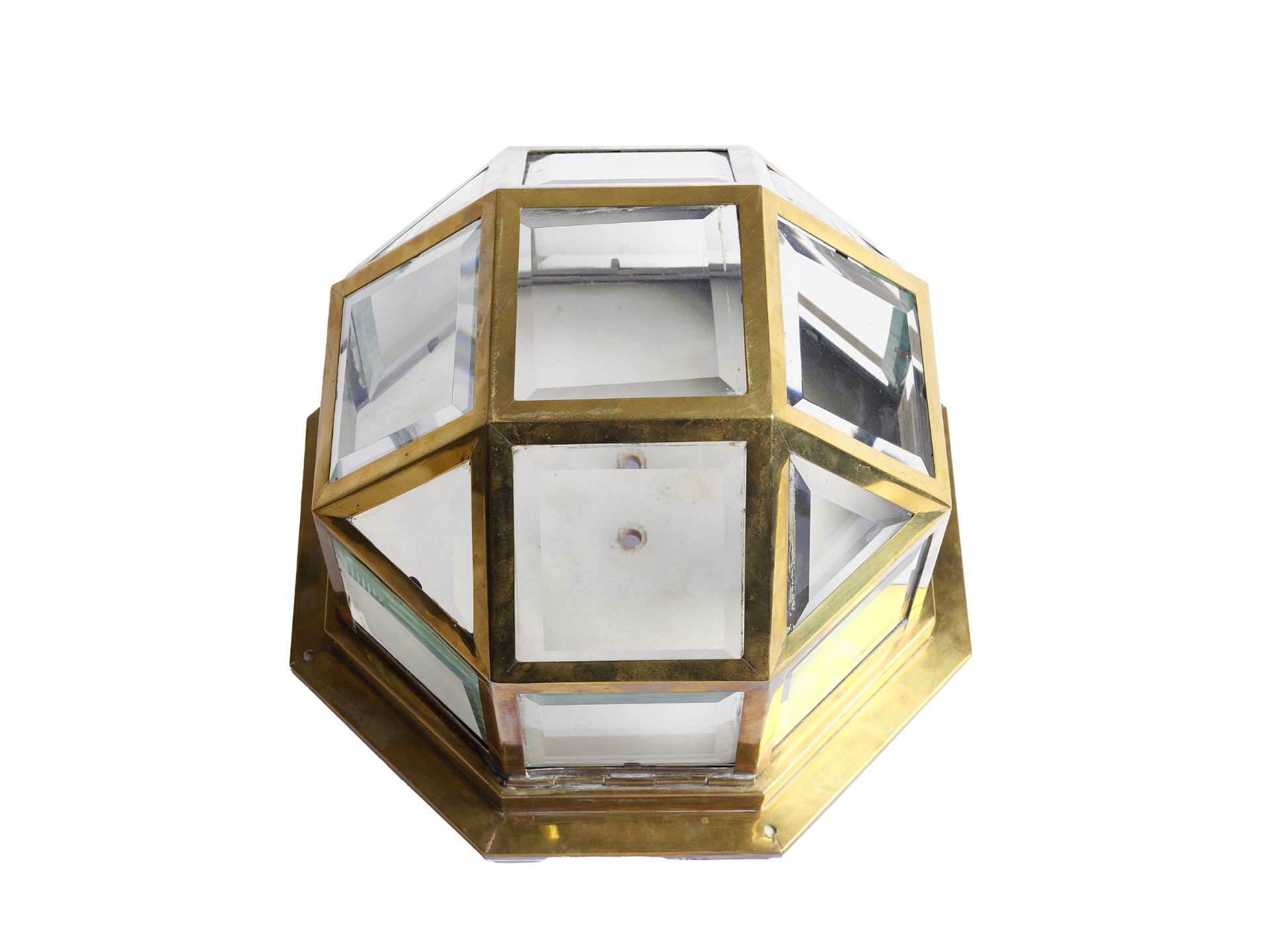 Octagonal ceiling light, designed by Josef Hoffmann, 1900/01 - Image 5 of 5