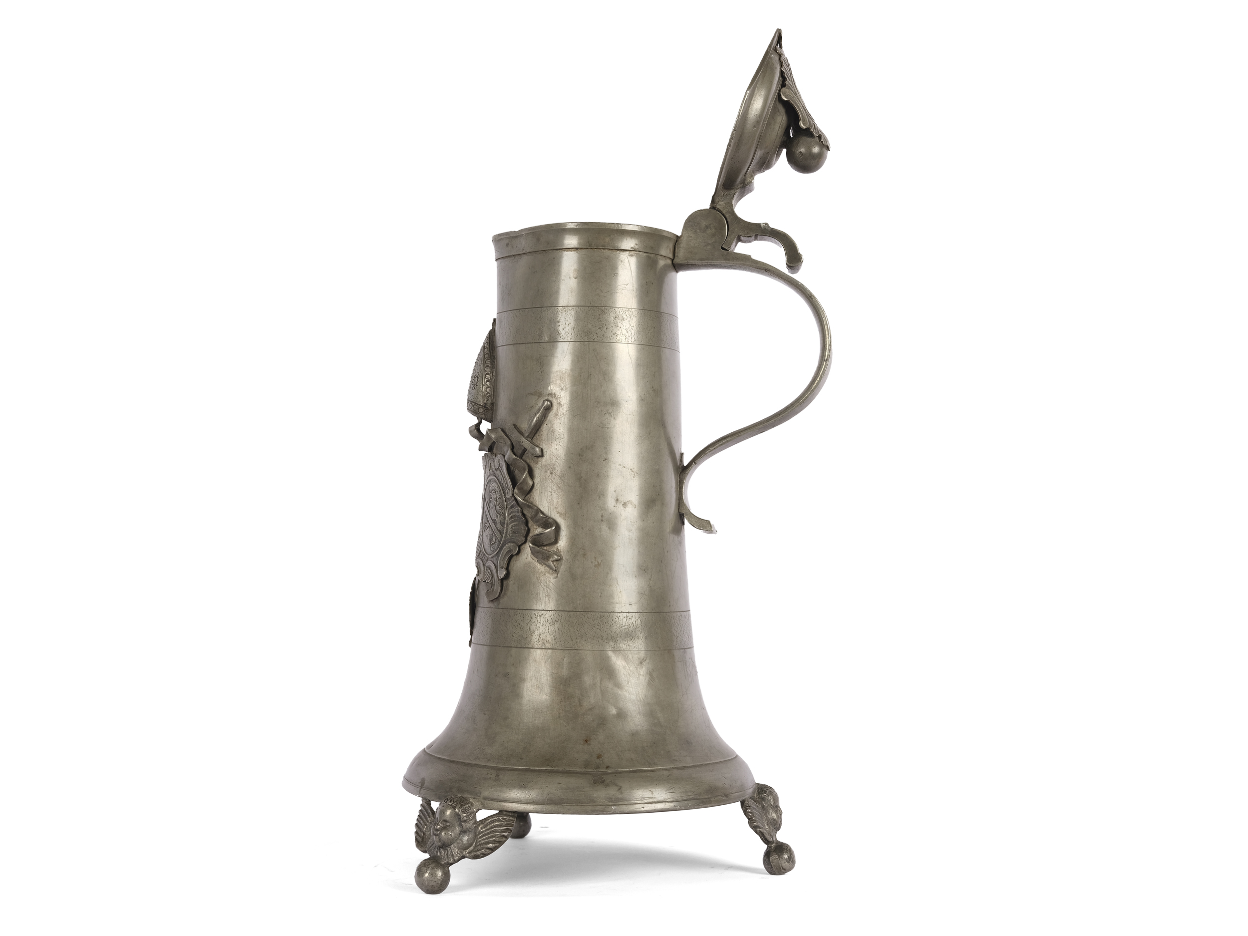 Gift jug of Adam Friedrich, Bishop of Würzburg and Bamberg, 1750 - Image 4 of 5