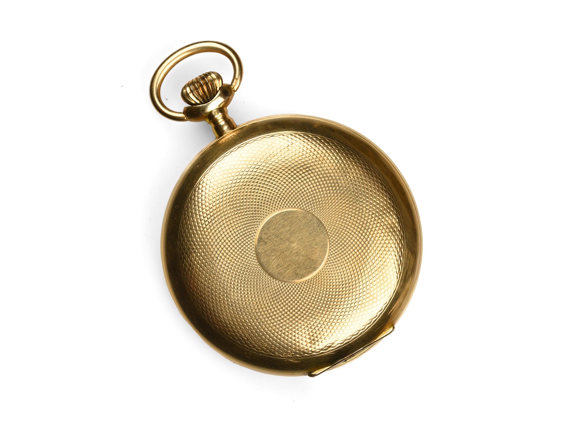 Double-shell pocket watch, stencil watch - Image 2 of 3