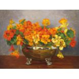 Unknown painter, Still life with flowers