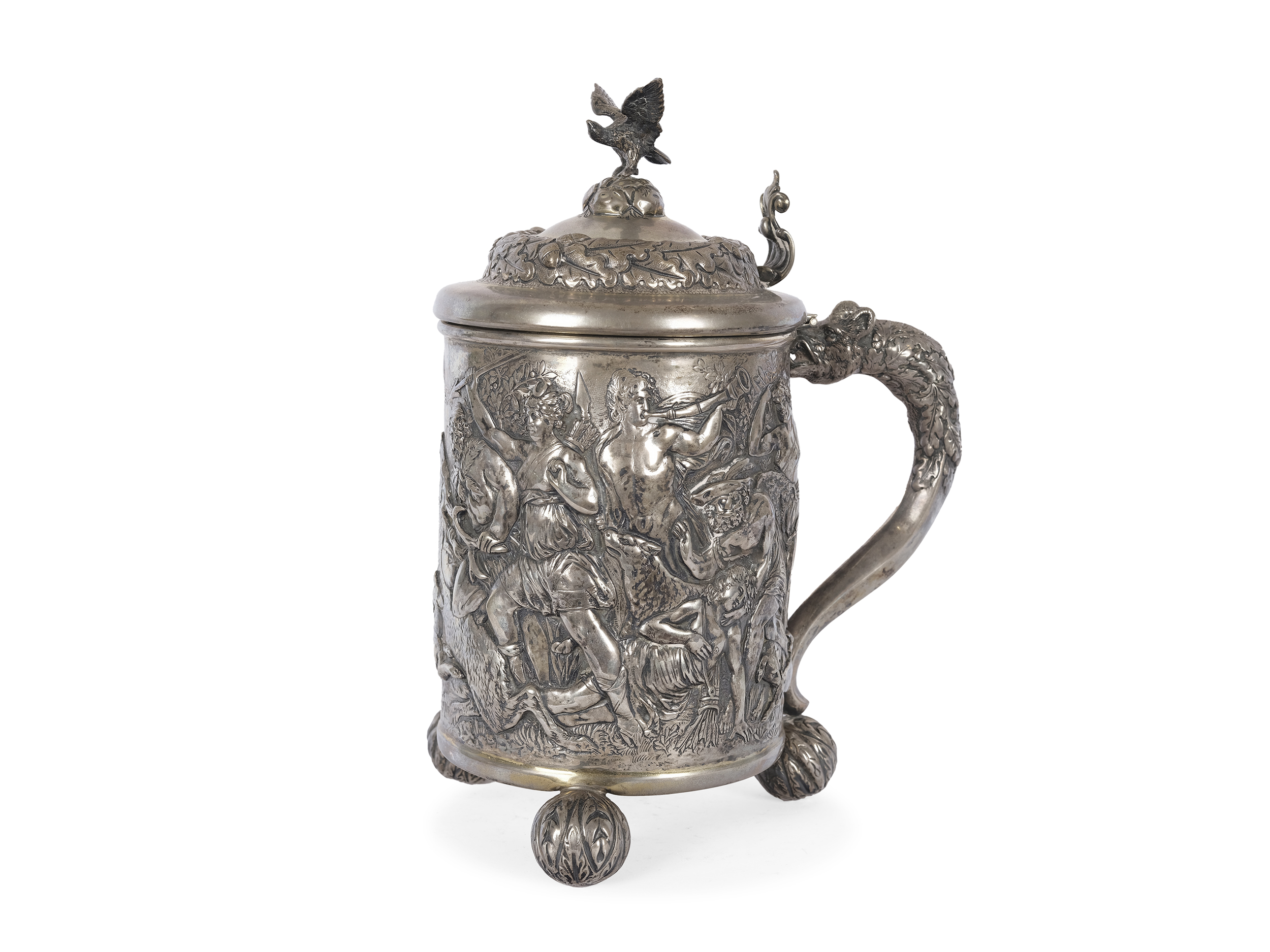 Tankard, German, 1880/1900 - Image 3 of 5