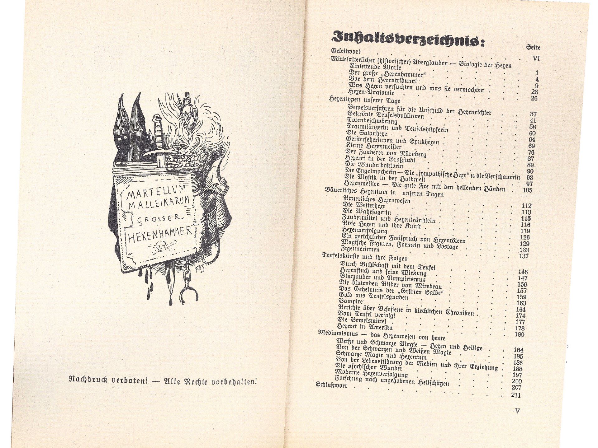 3 witch books, Schöffel - Image 3 of 4