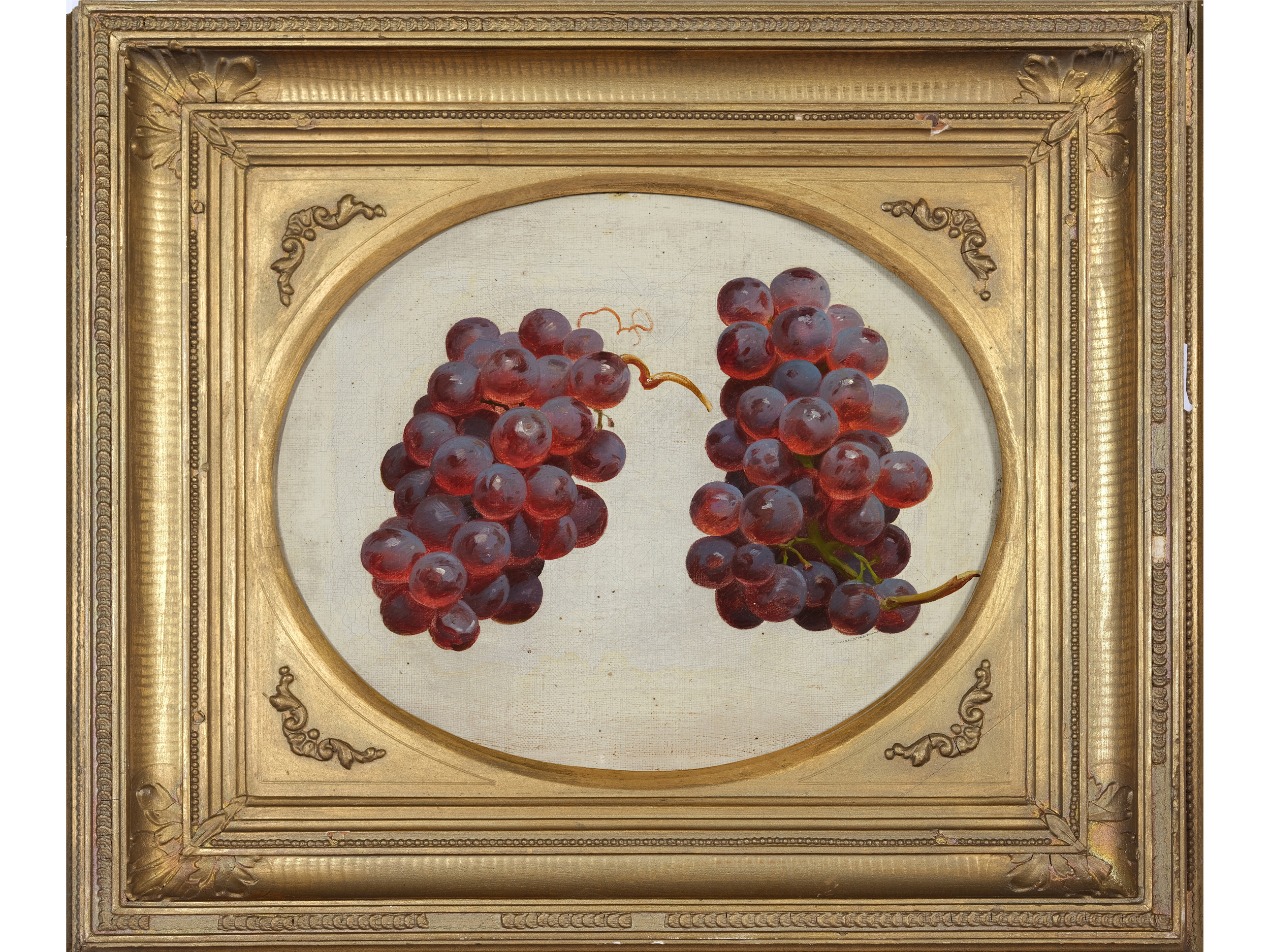 Josef Lauer, Vienna 1818 - 1881 Vienna, circle of, Grapes - Image 2 of 3