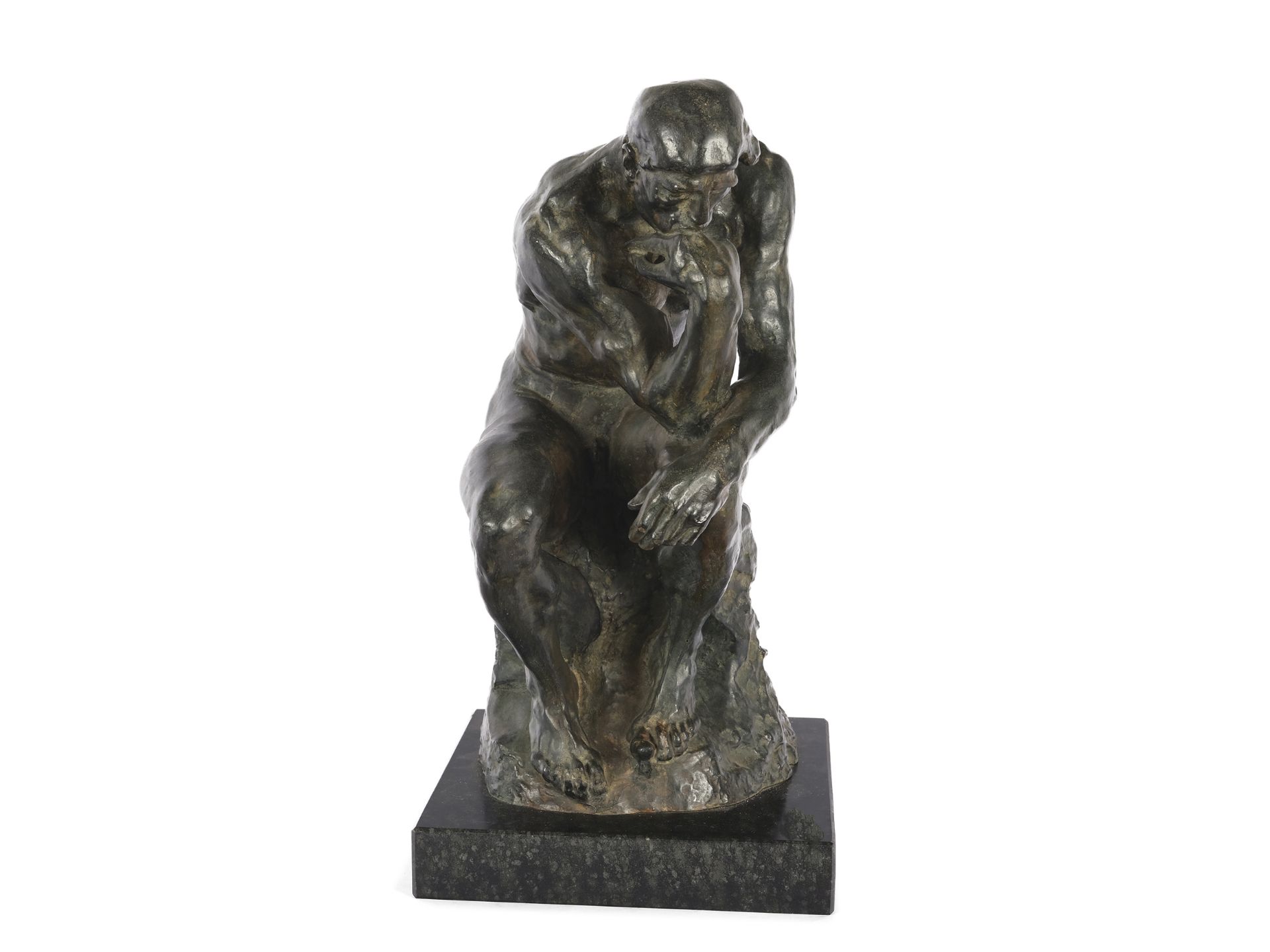 Auguste Rodin, Paris 1840 - 1917 Meudon, follower, The Thinker - Image 3 of 8