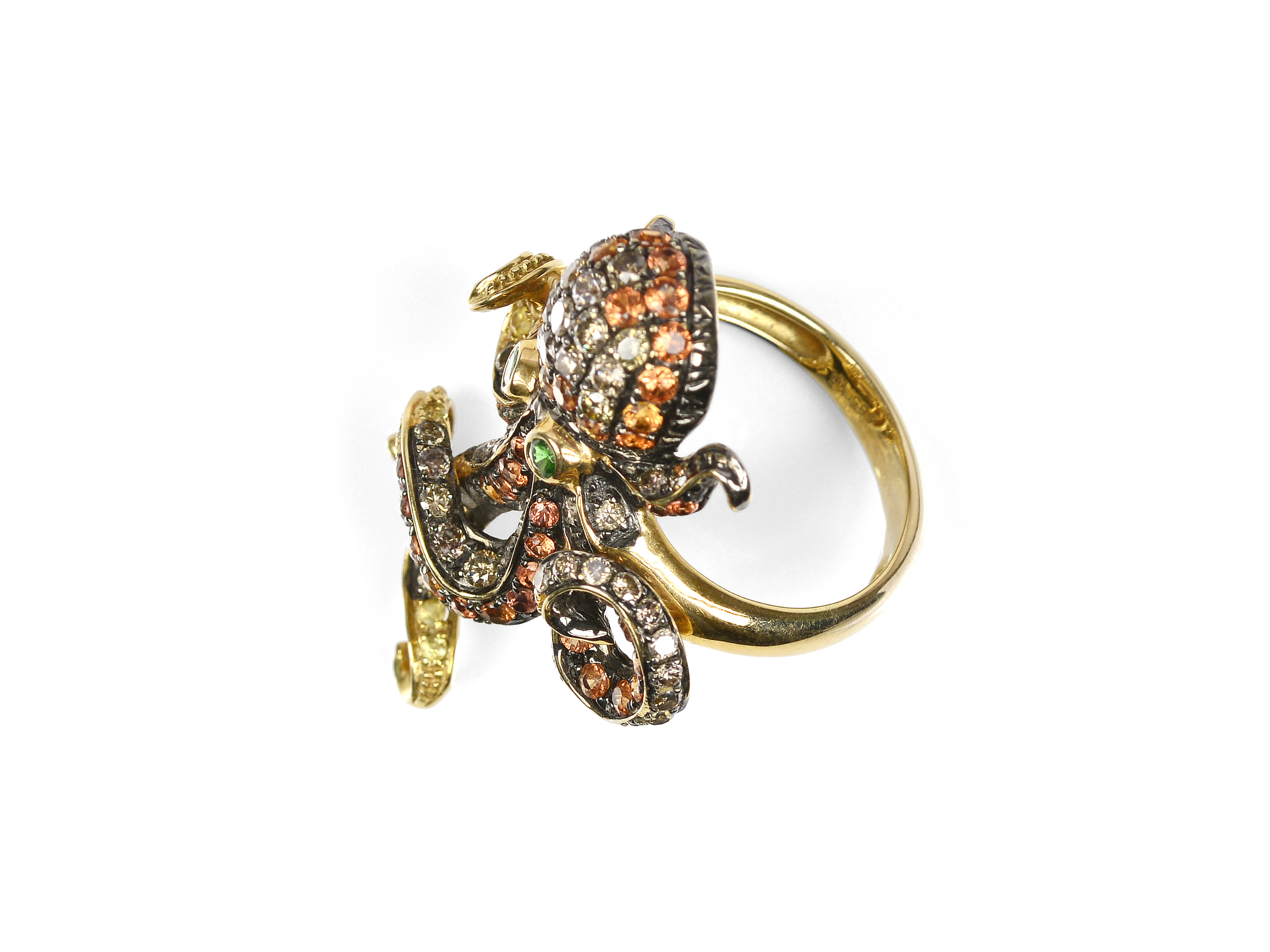 Ring with an octopus - Image 5 of 5