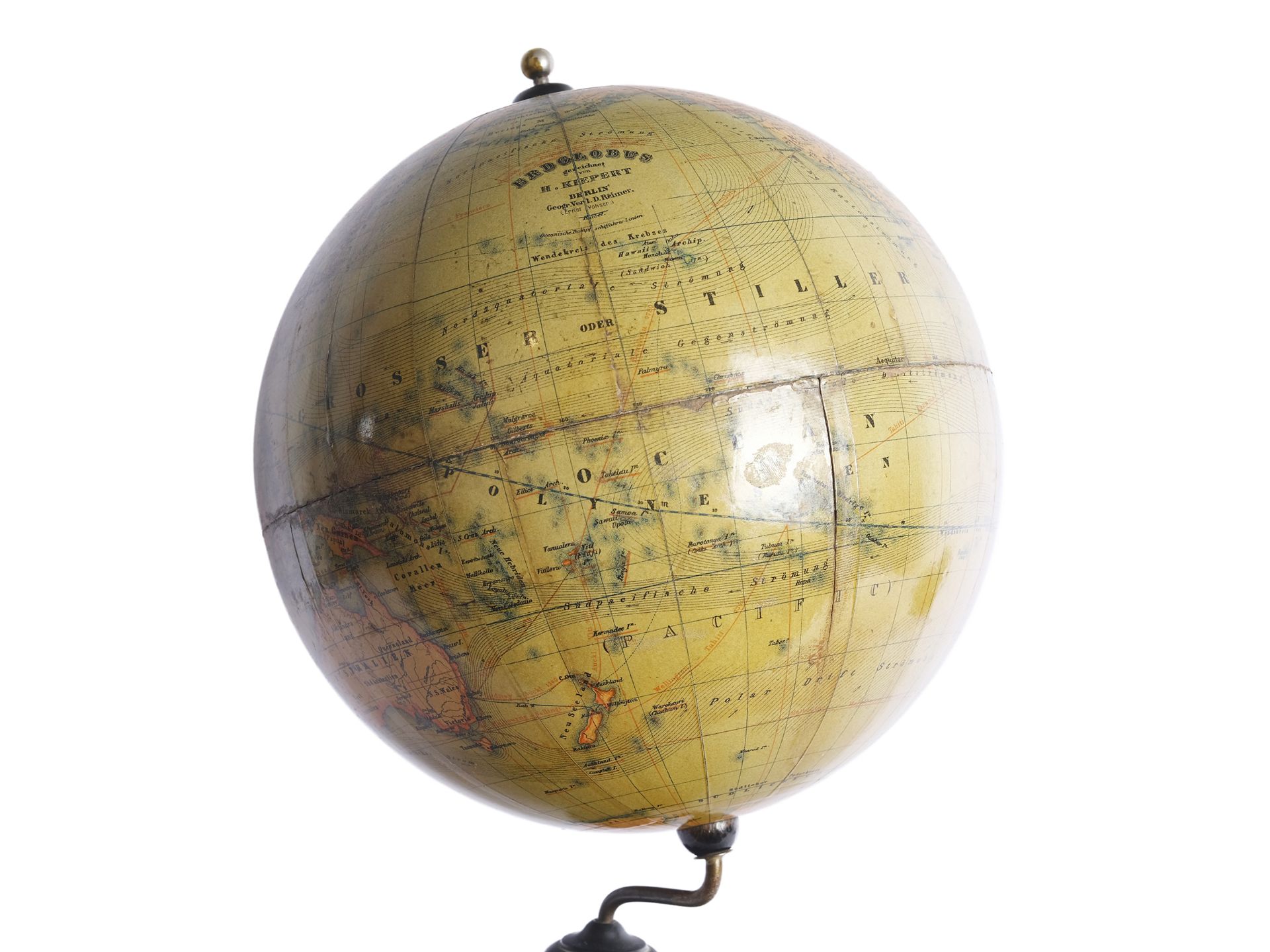 Globe, H. Kiepert Berlin, around 1900 - Image 5 of 6