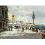 Georg Fischhof, Wien 1859 - 1914 Wien, Venedig - Riva degli Schiavone