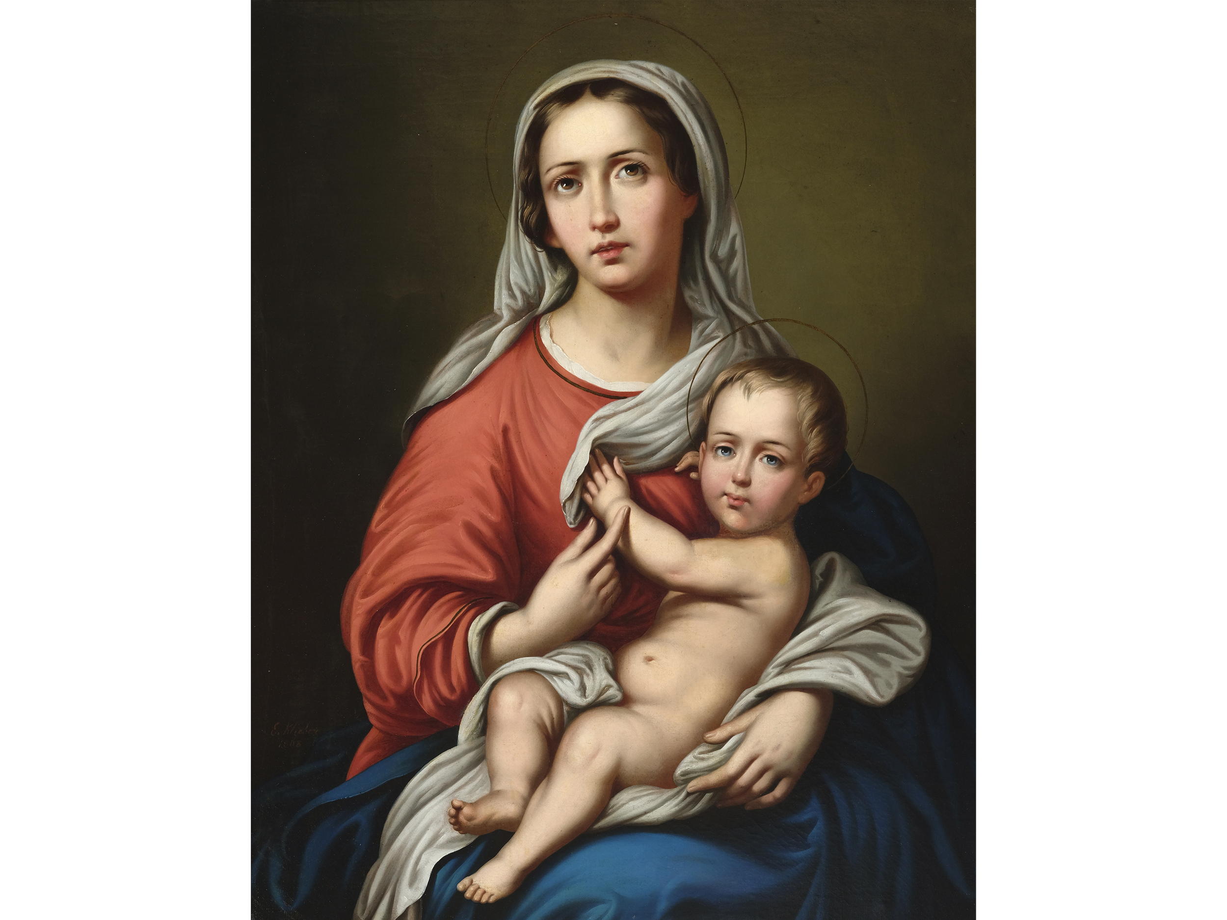 Master of Nazarene painting, mid-19th century, Madonna