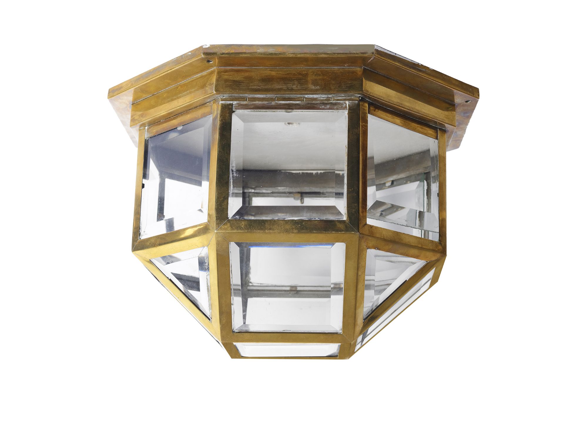 Octagonal ceiling light, designed by Josef Hoffmann, 1900/01 - Image 3 of 5