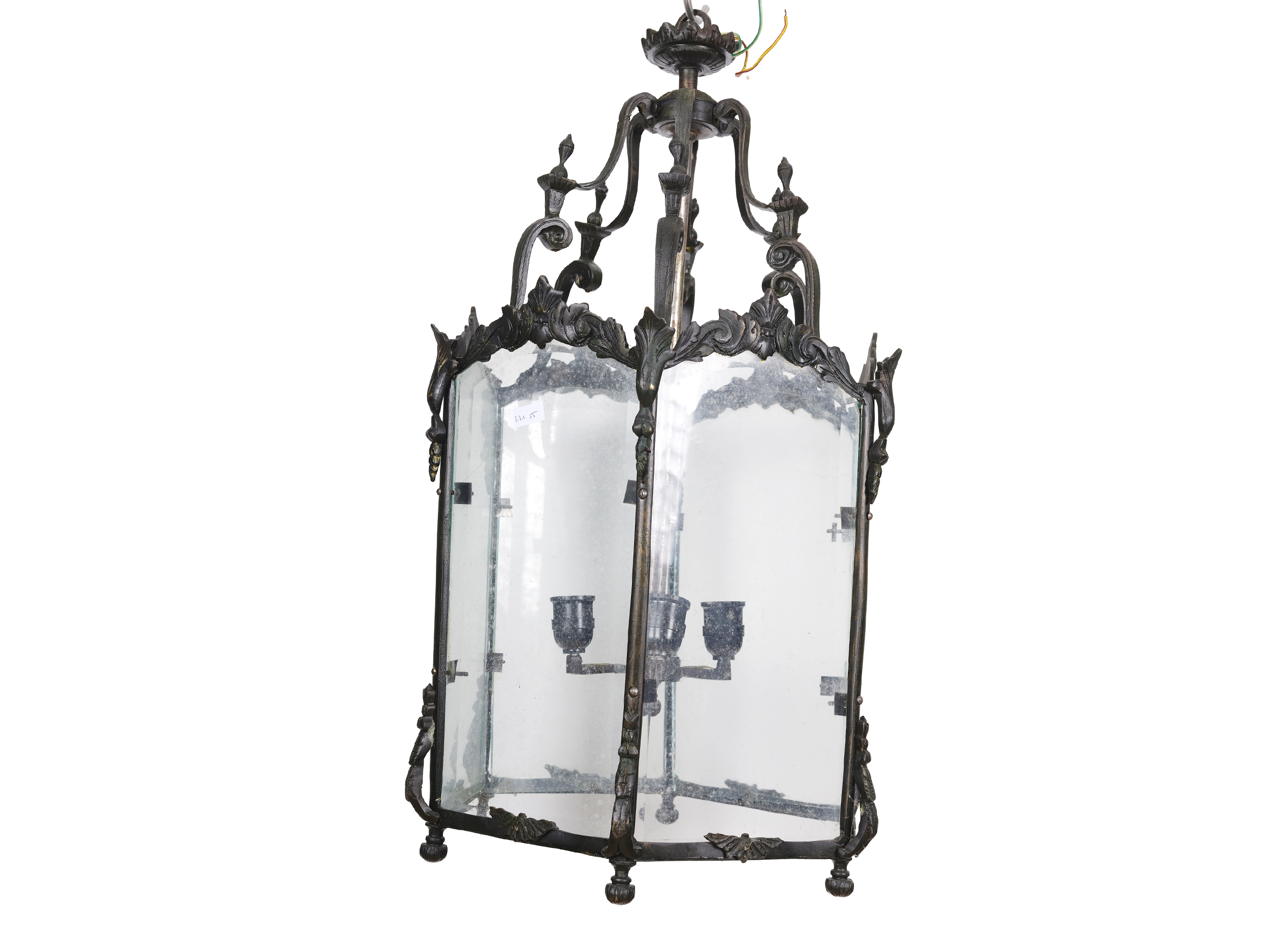 Pair of decorative lanterns, Baroque style - Image 4 of 4