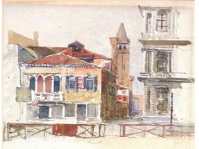Marie Egner, Bad Radkersburg 1850 - 1940 Vienna, View of Venice
