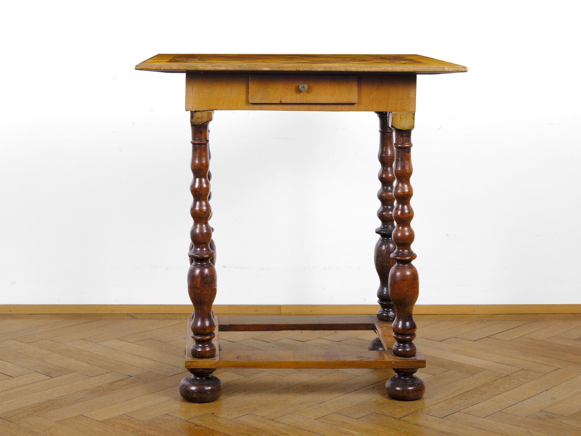 Small baroque table, South German, 18th century - Image 3 of 5