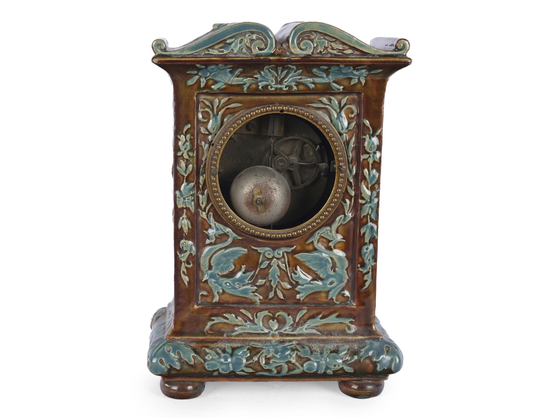 Commode clock, in the Empire style, around 1900 - Image 4 of 4