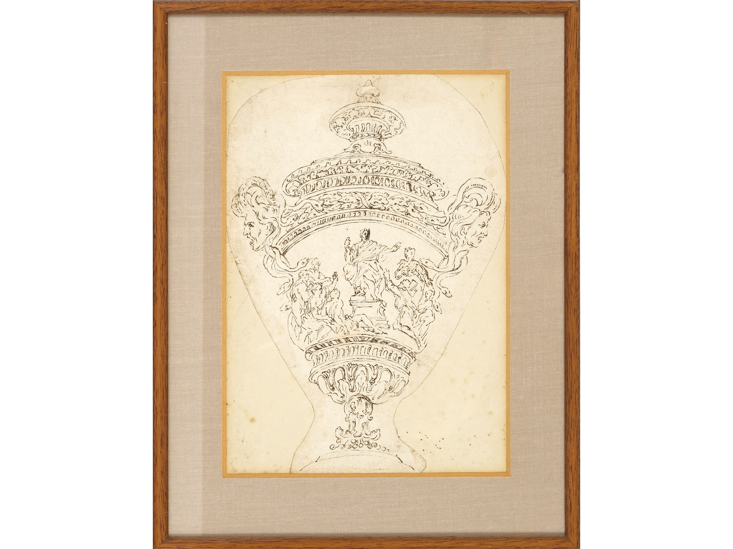 Giovanni Battista Foggini, Florence 1652 - 1725 Florence, attributed, Study for a vase - Image 2 of 4