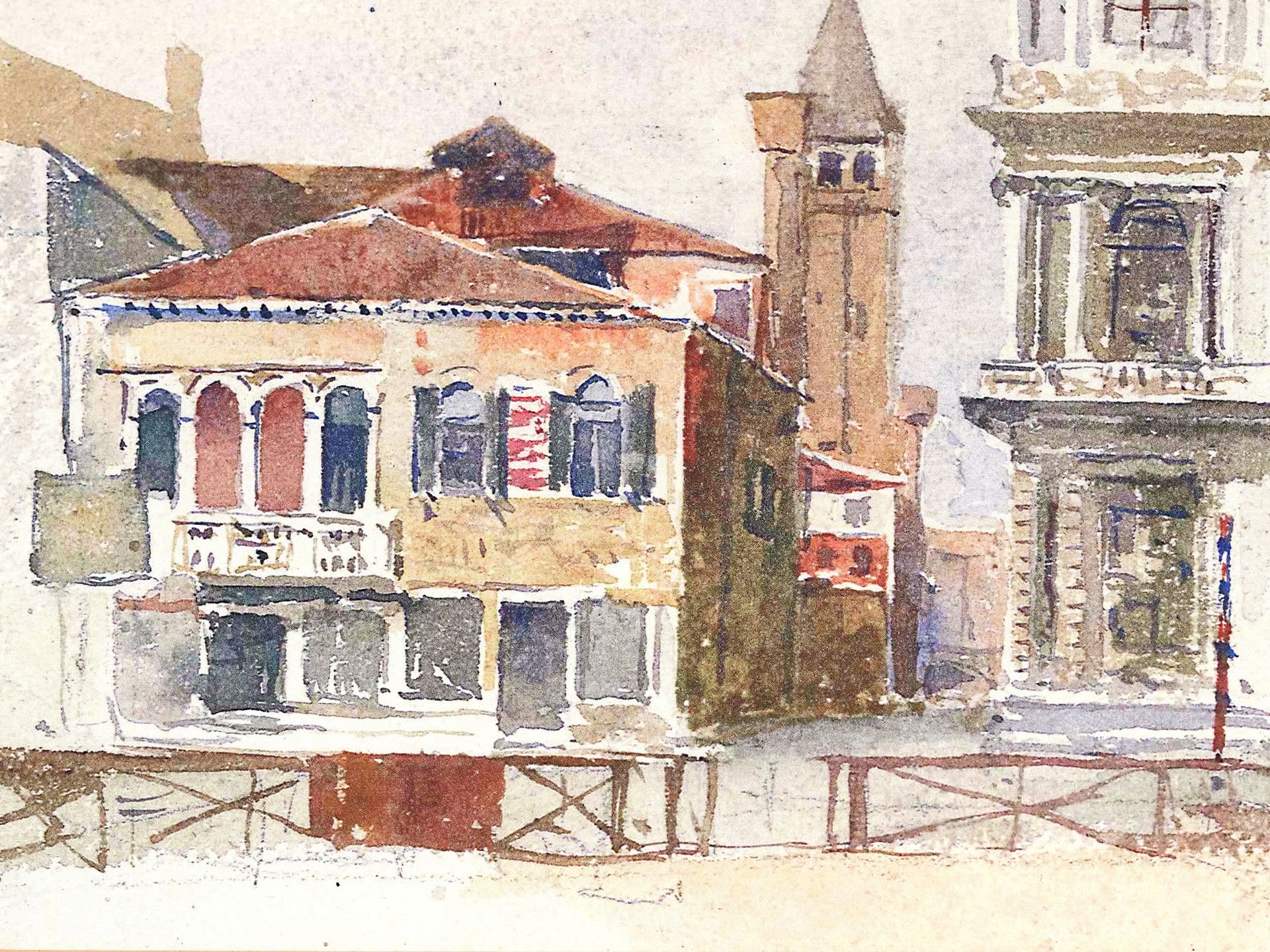 Marie Egner, Bad Radkersburg 1850 - 1940 Wien, Ansicht von Venedig  - Bild 3 aus 4