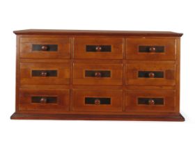 Top box, 9 drawers, around 1760/70