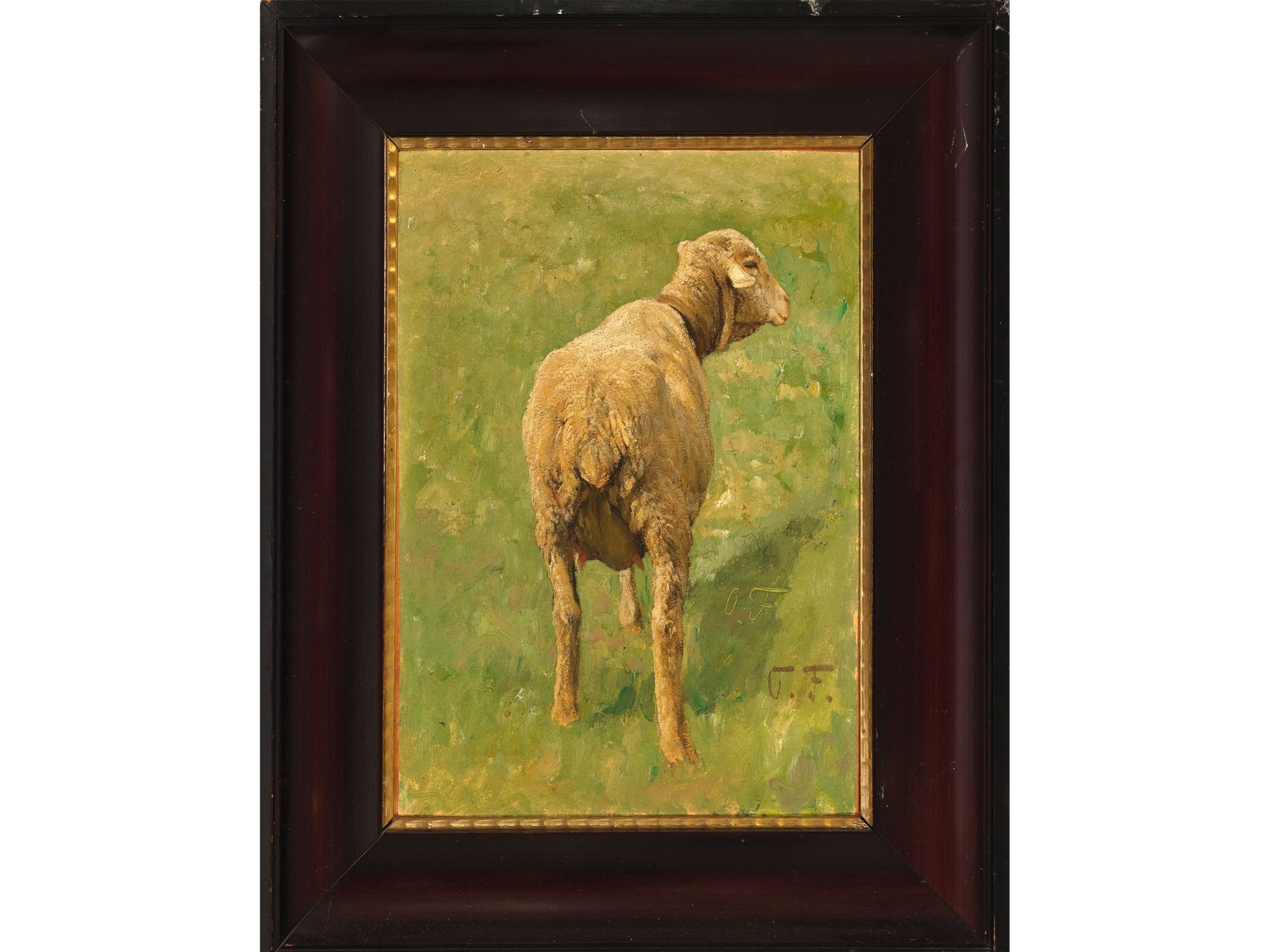 Oskar Frenzel, Berlin 1855 - 1915 Charlottenburg, Sheep - Image 2 of 4