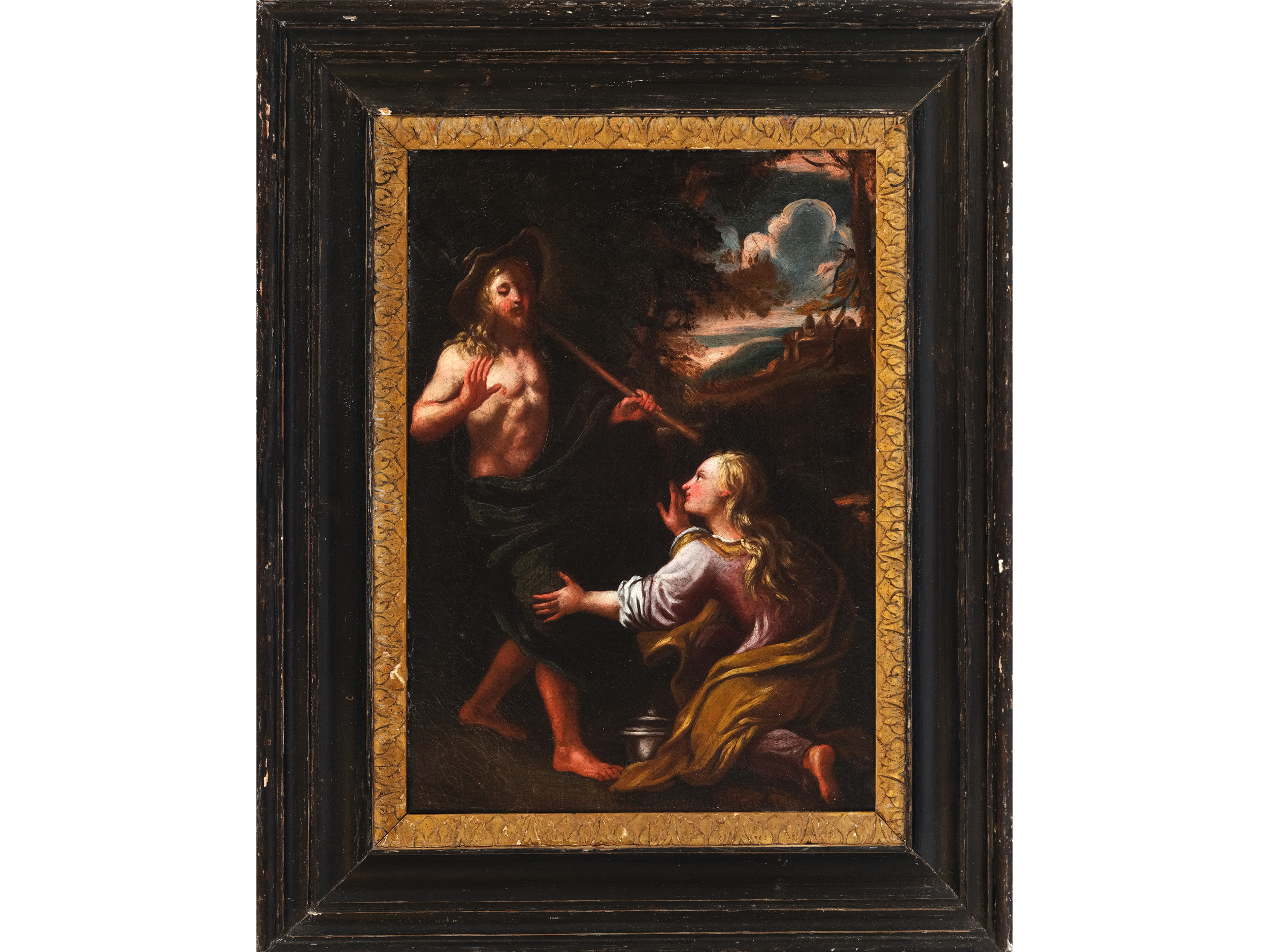 Unknown painter, Noli me tangere, South German, 18th century - Image 2 of 3