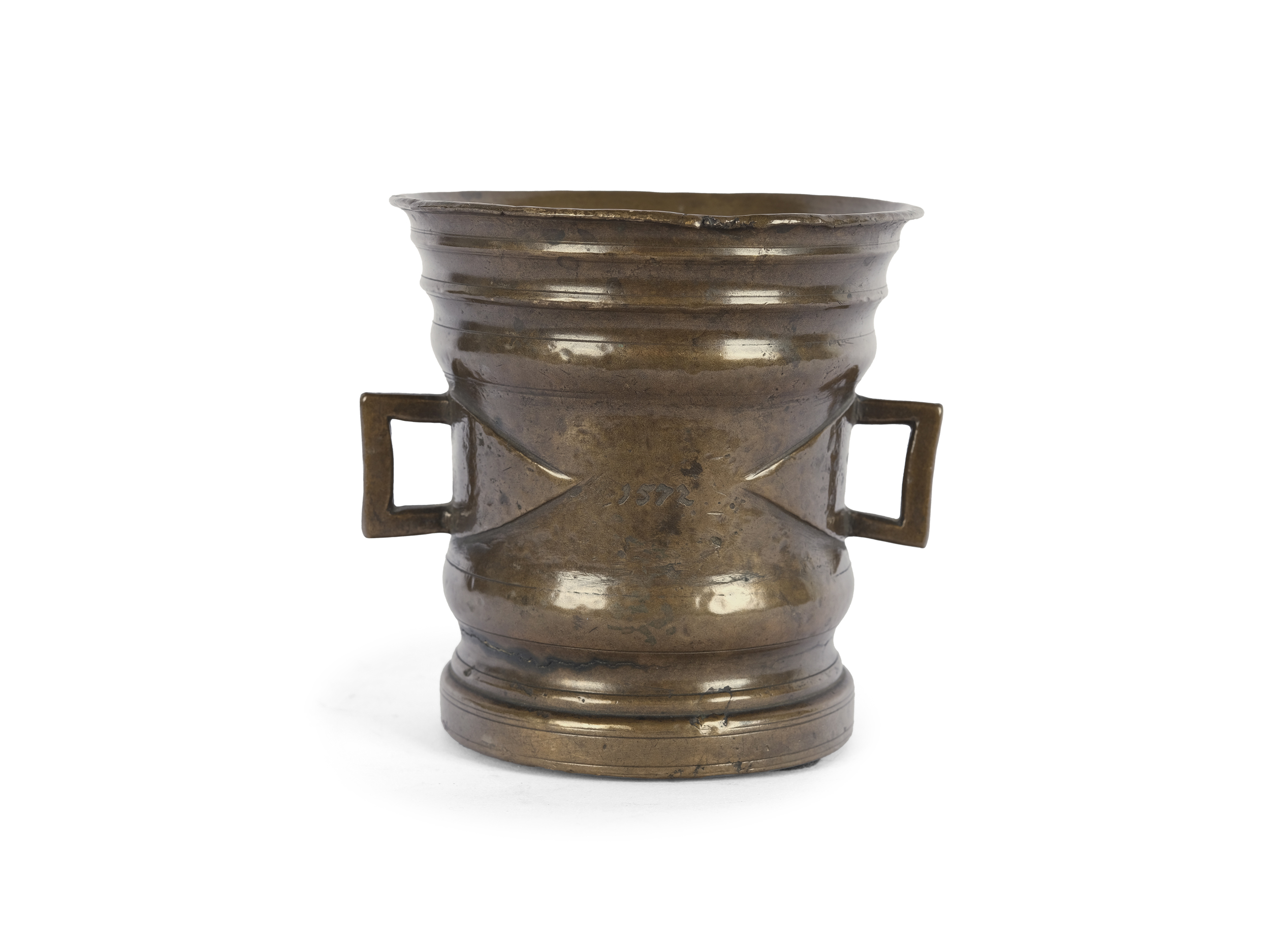 Mortar with handles, 16th century (dated 1572)