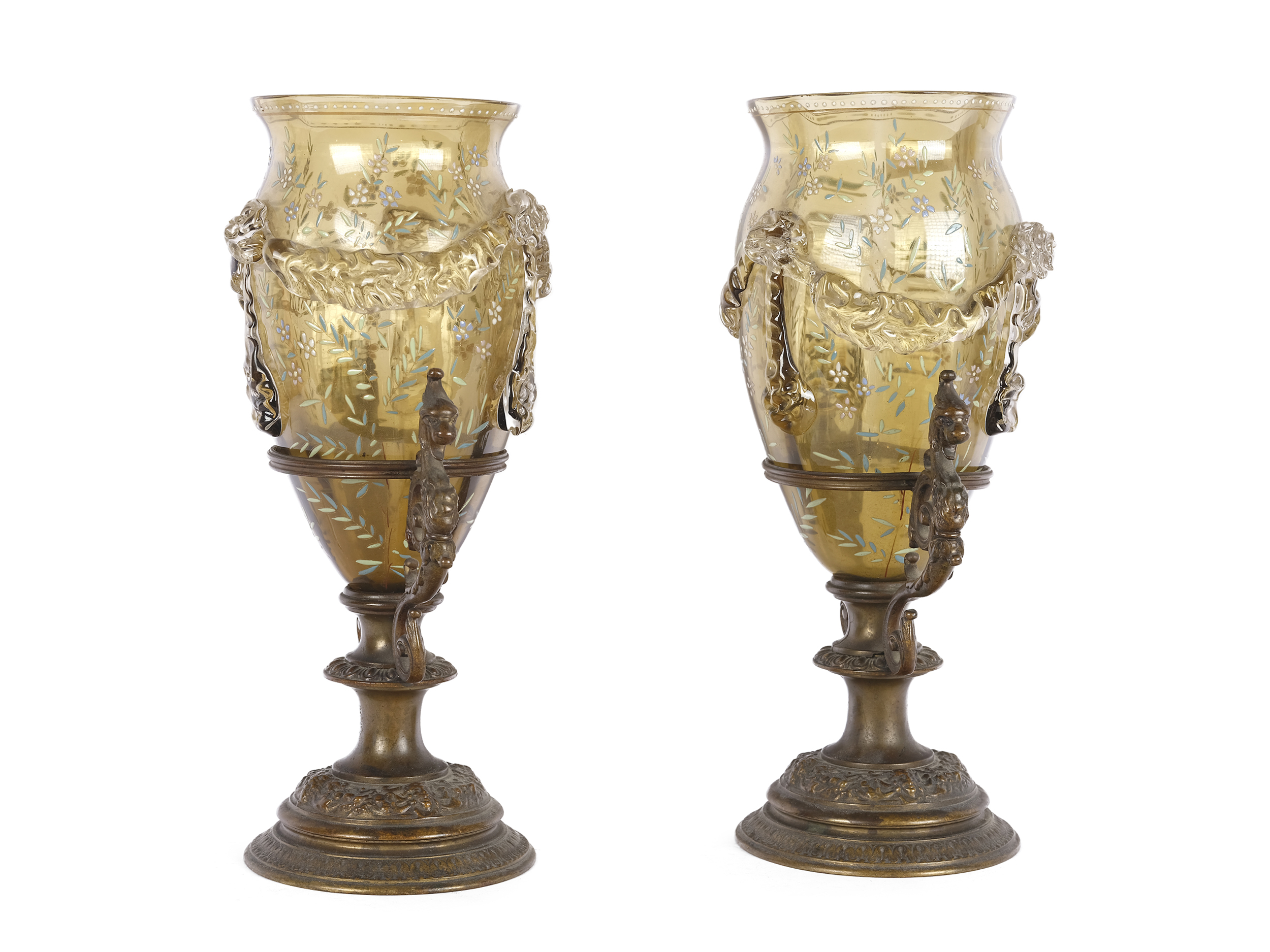 Pair of vases, 1880/1900 - Image 2 of 3