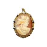 Brooch with cameo